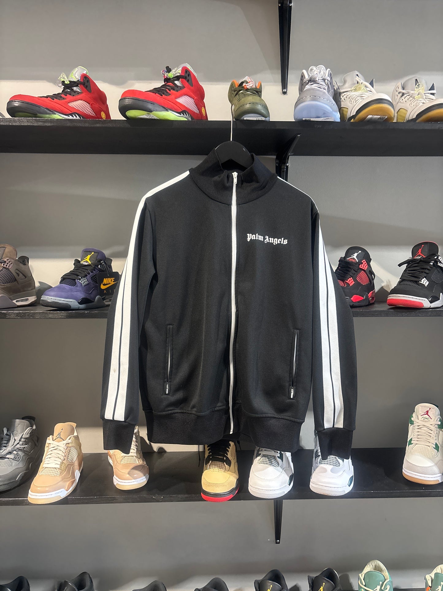 Palm Angels Black Track Suit Jacket