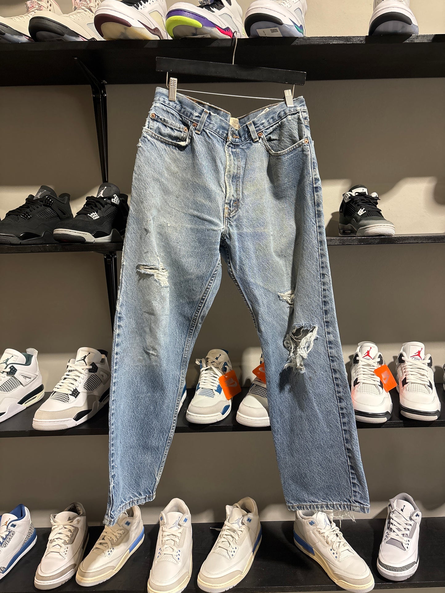 Vintage 505 Distressed Levis Sz 36