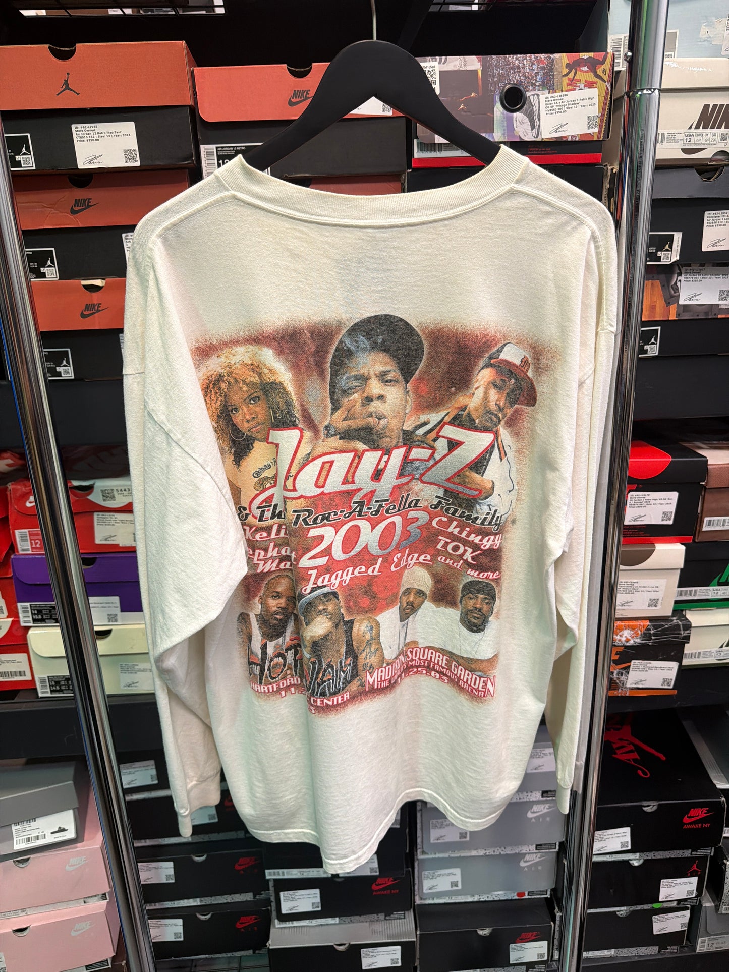 Vintage Jayz Rocafella Tour Longsleeve Sz XL