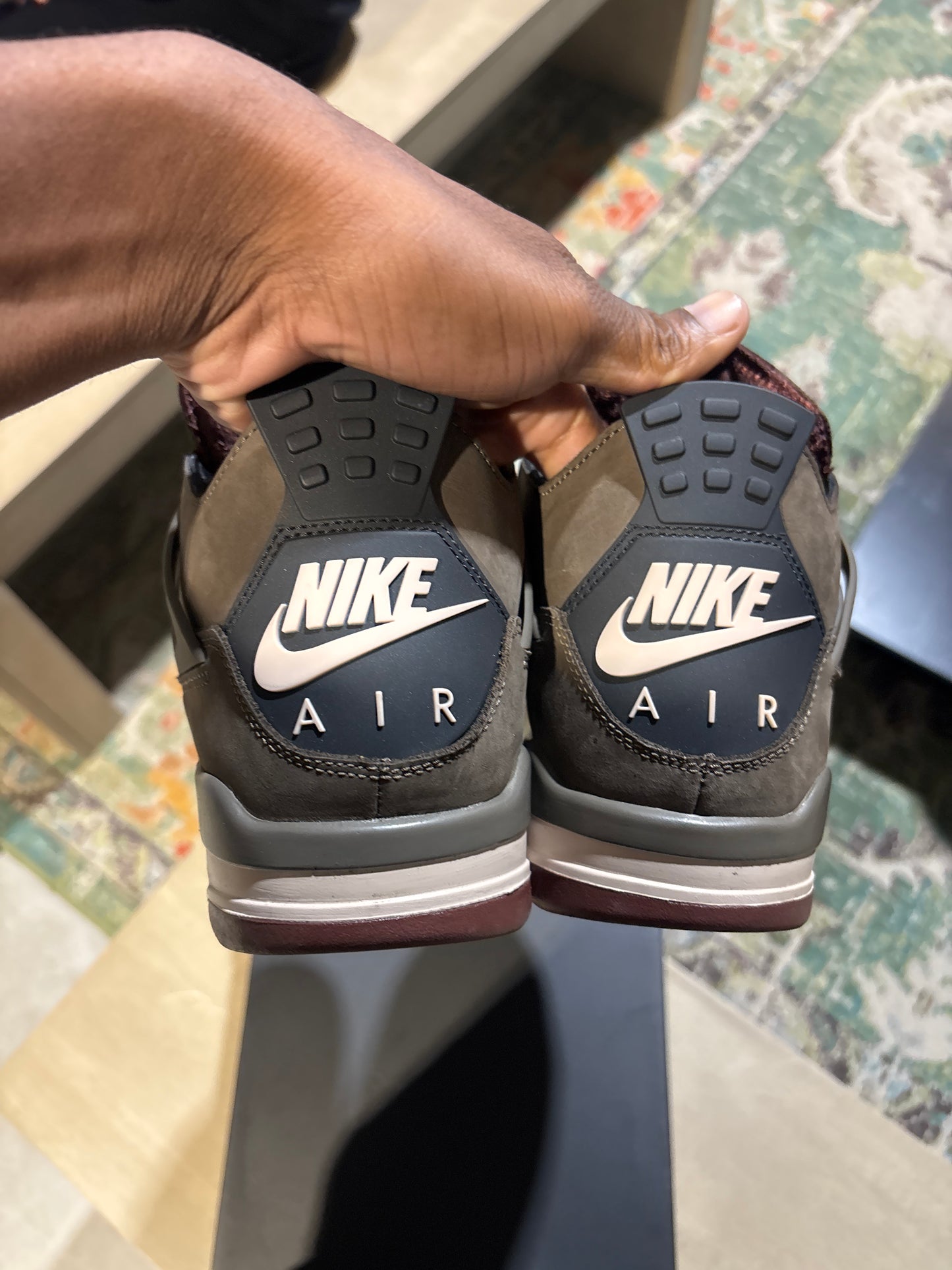 Jordan 4 A Ma Mocha Used Sz 9.5