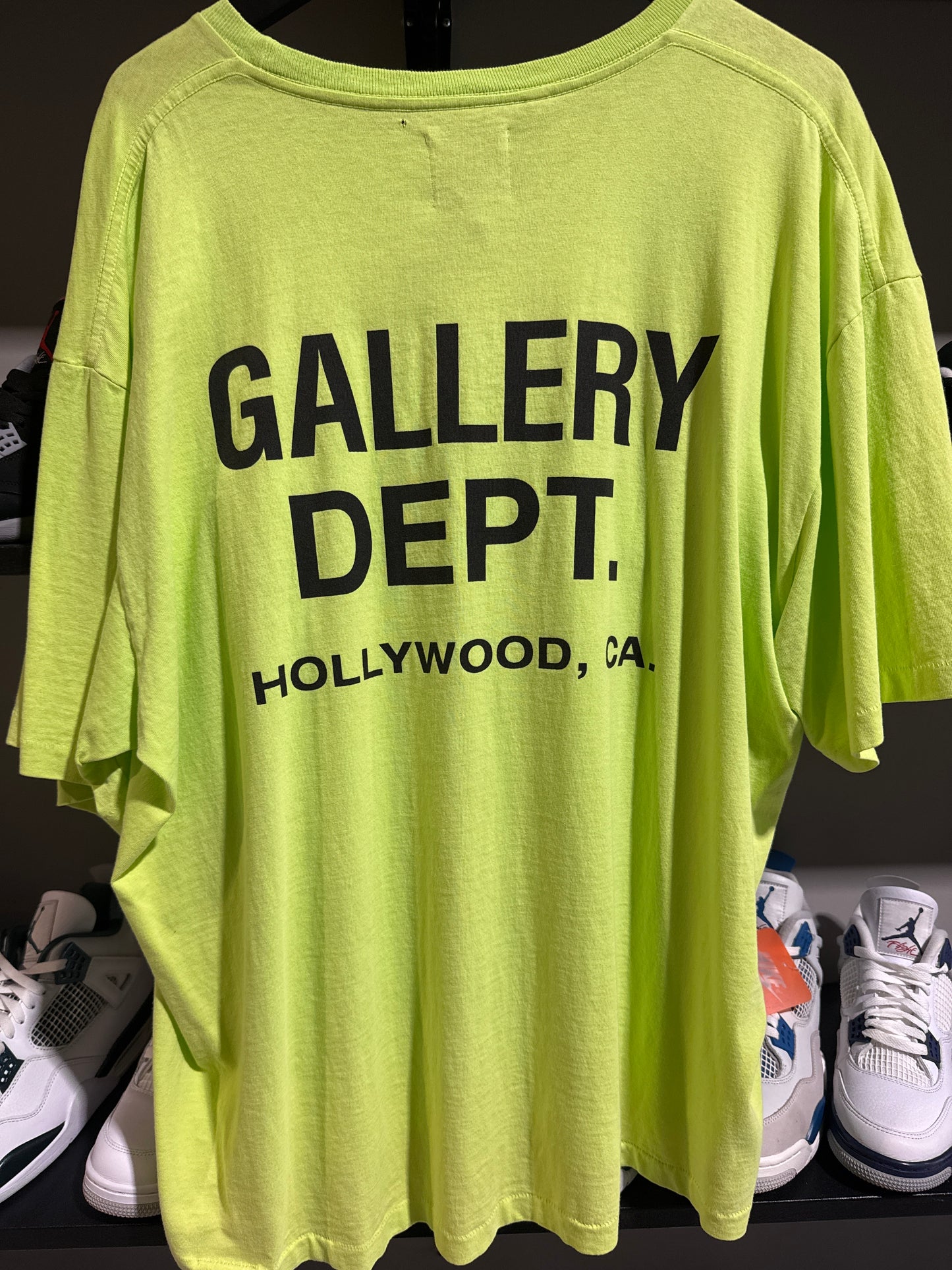 Gallery Dept Lime/black tee