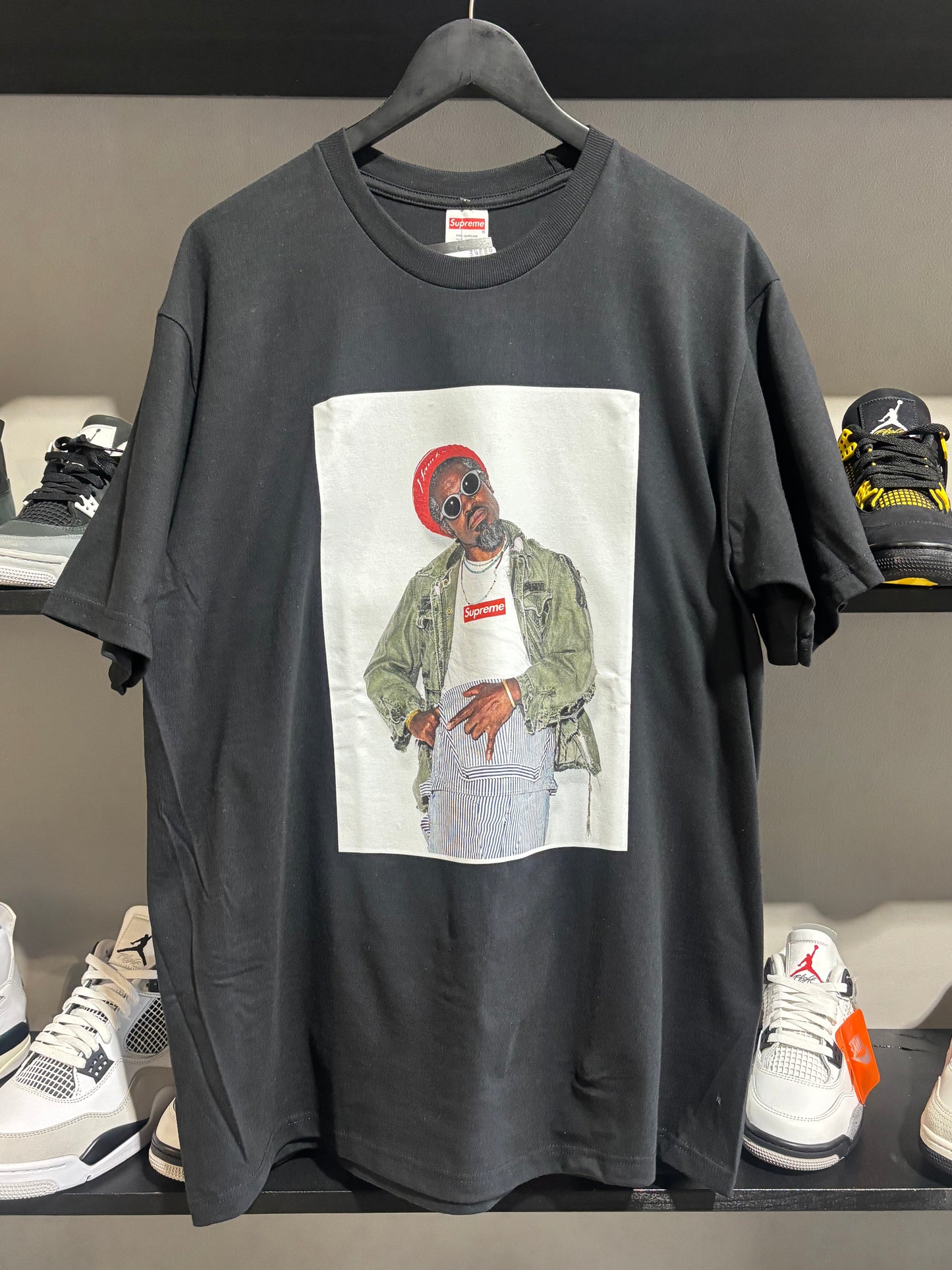 Supreme Andre 3000 Tee Black