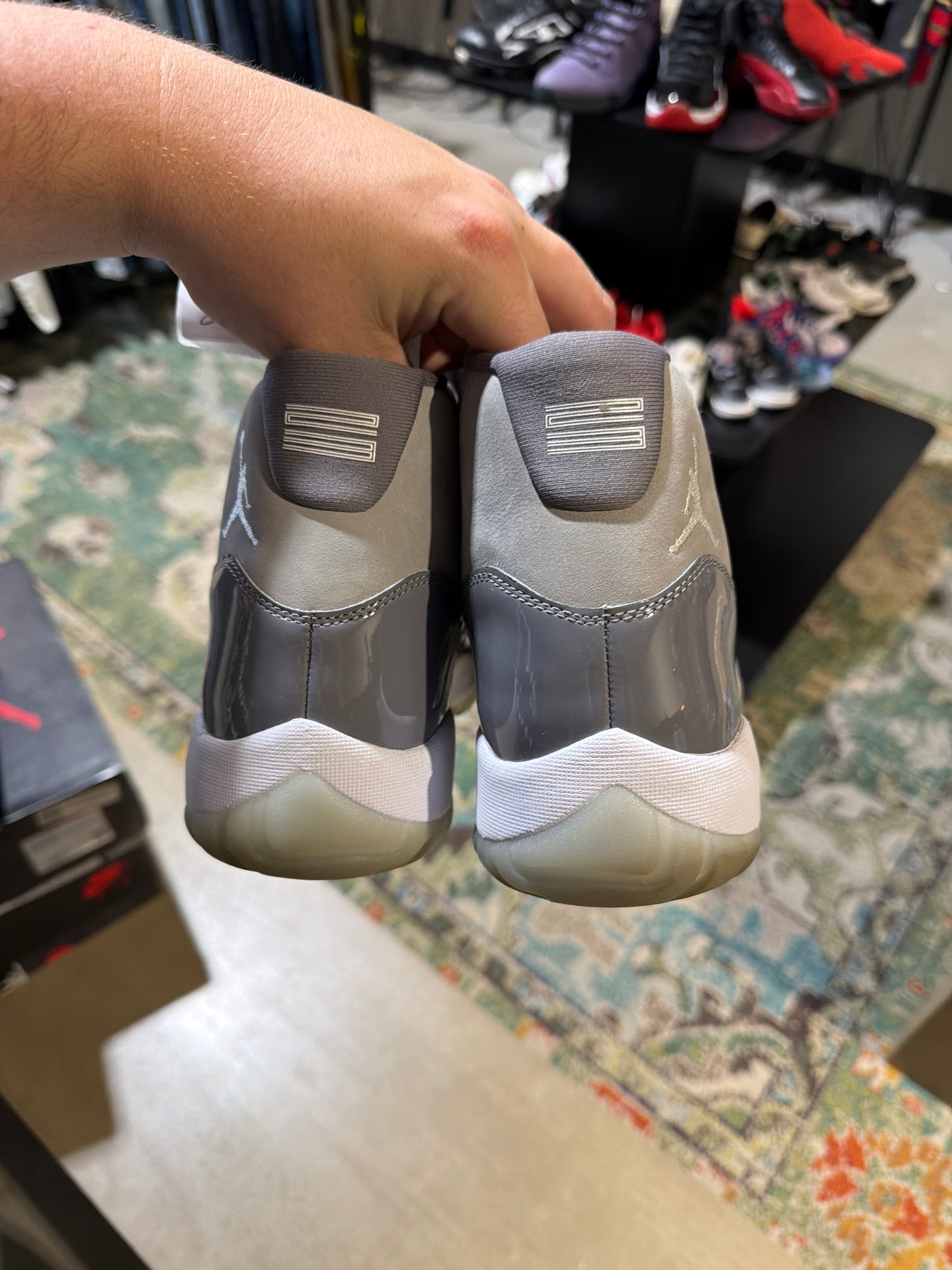 Jordan 11 Cool Grey Used Sz 12.5 NB