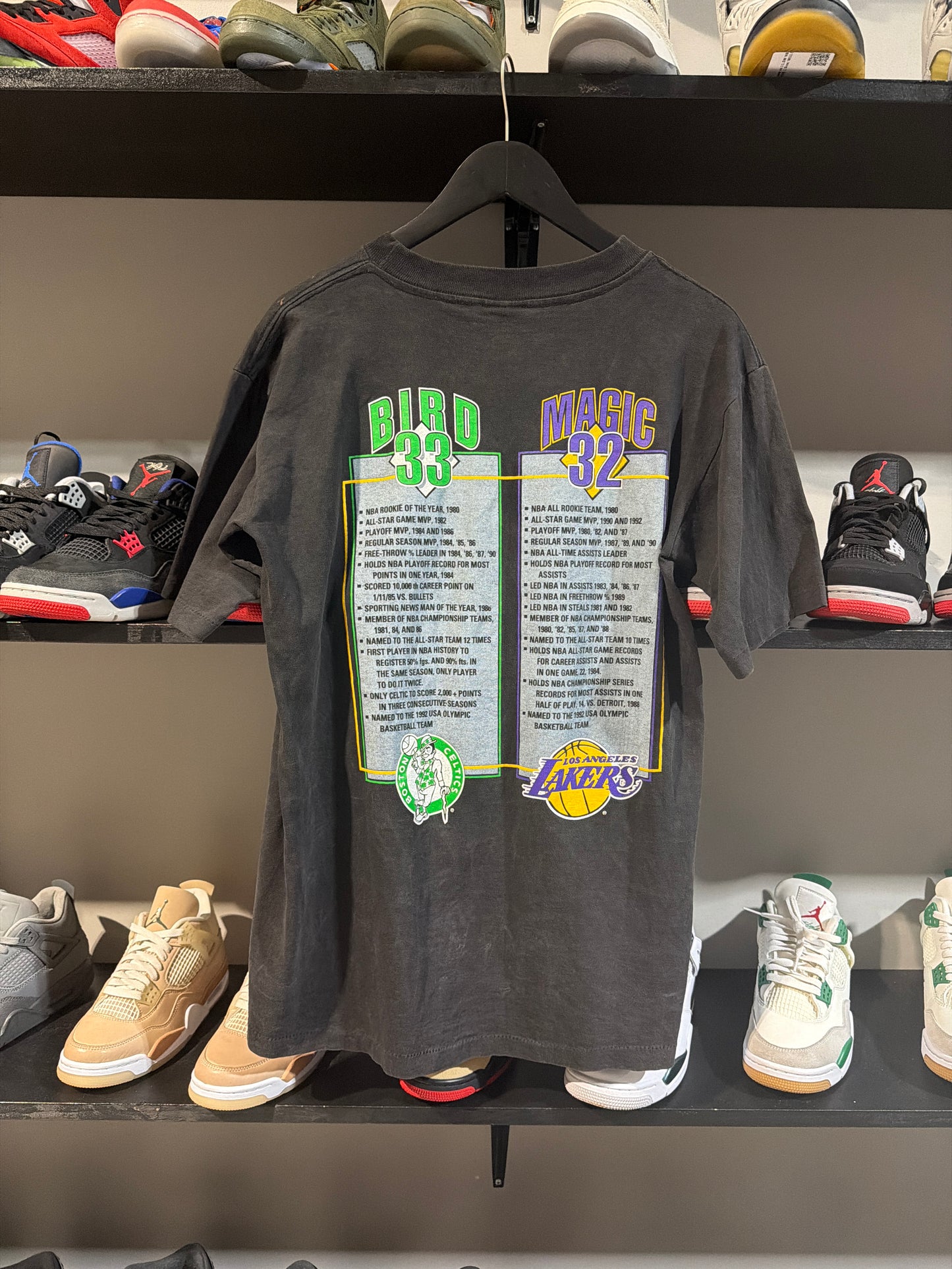 Vintage Magic and Bird Dream Team tee