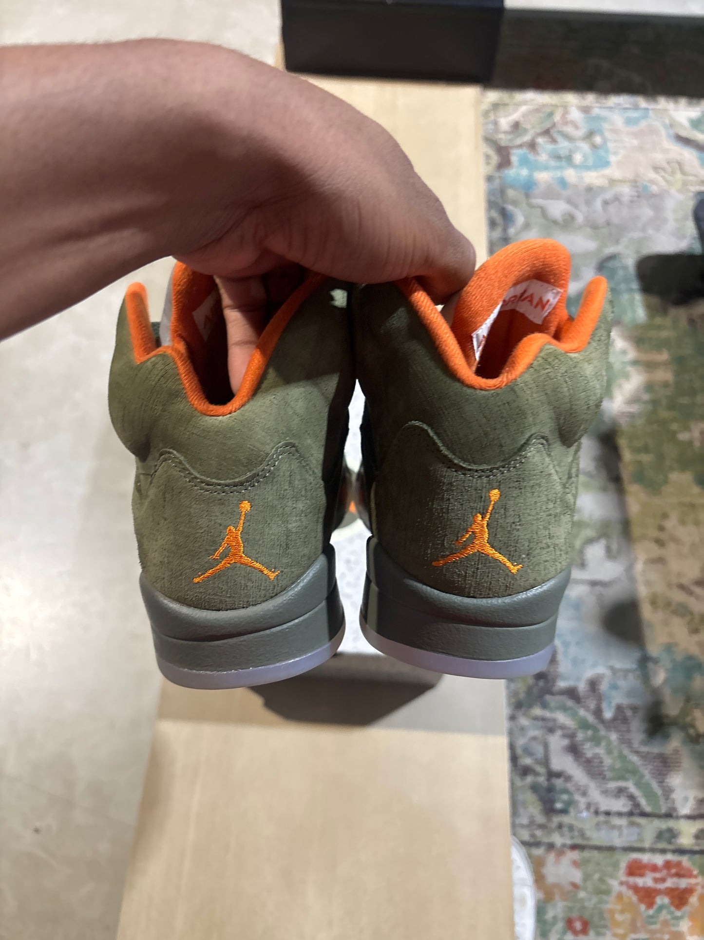 Jordan 5 Olive Used Sz 8