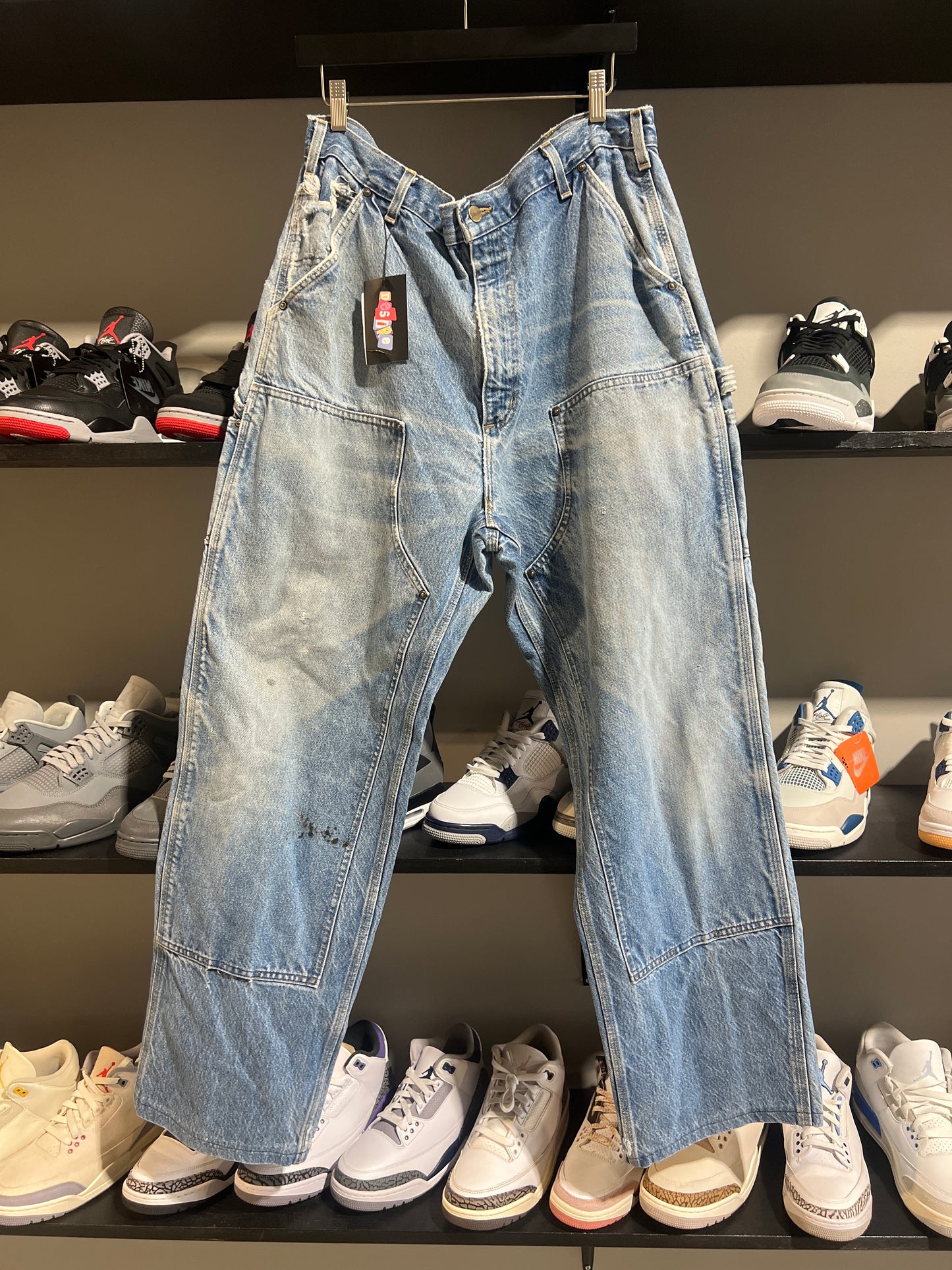 Carhartt light was double knee denim 2