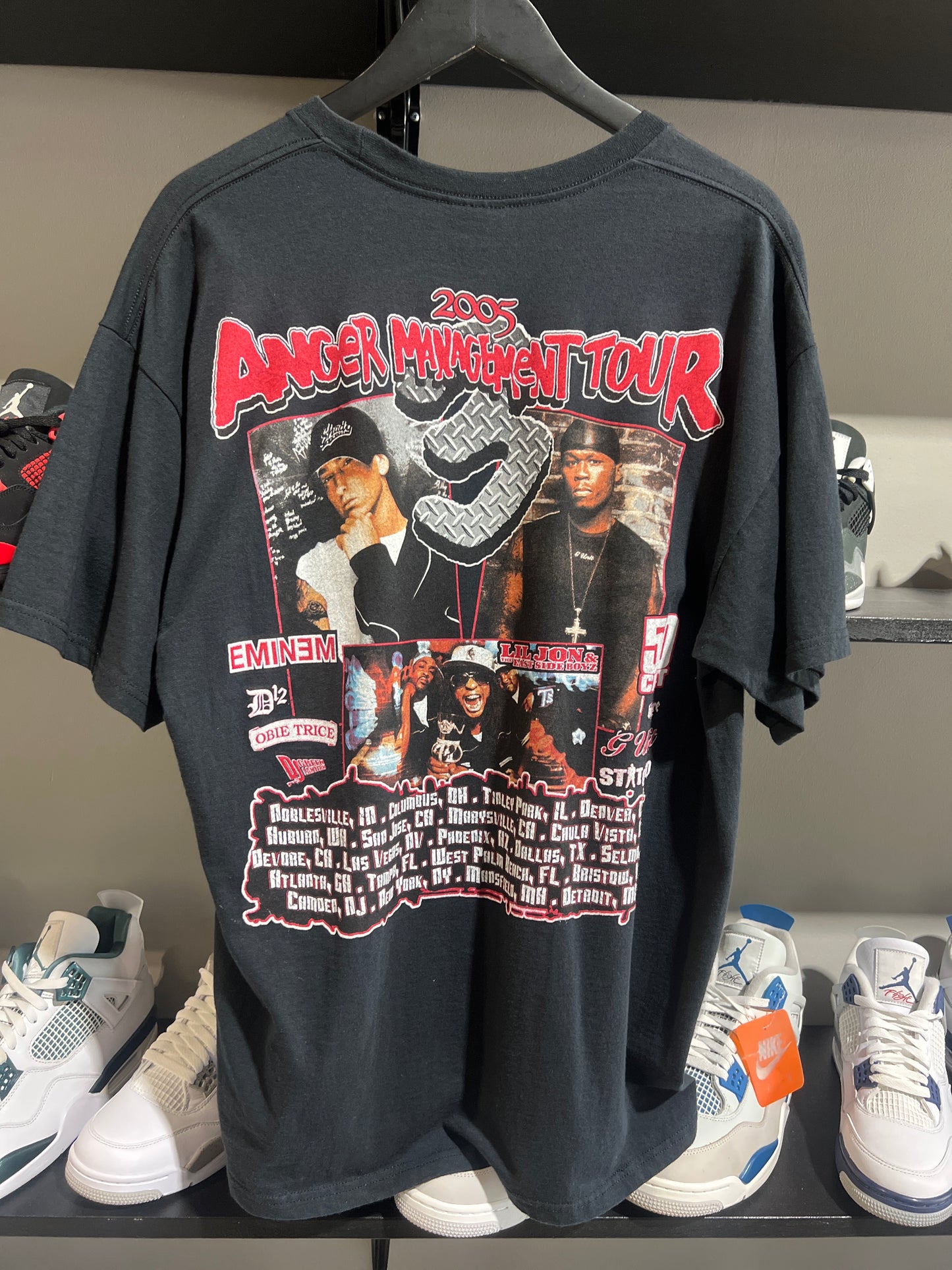 vintage anger management tour 50 cent tee