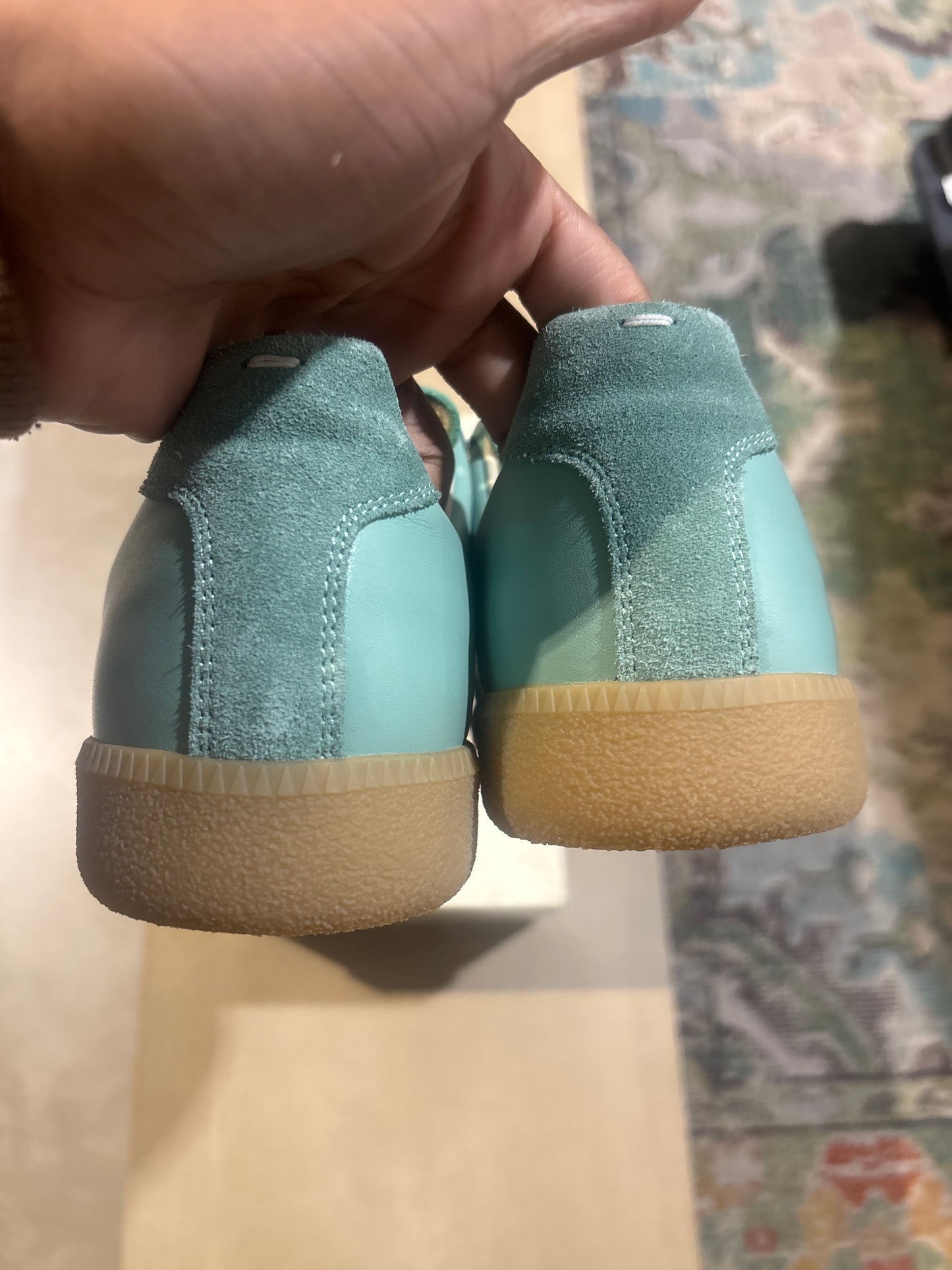 Maison Margiela Gat Light Green/Gum Used Size 9.5