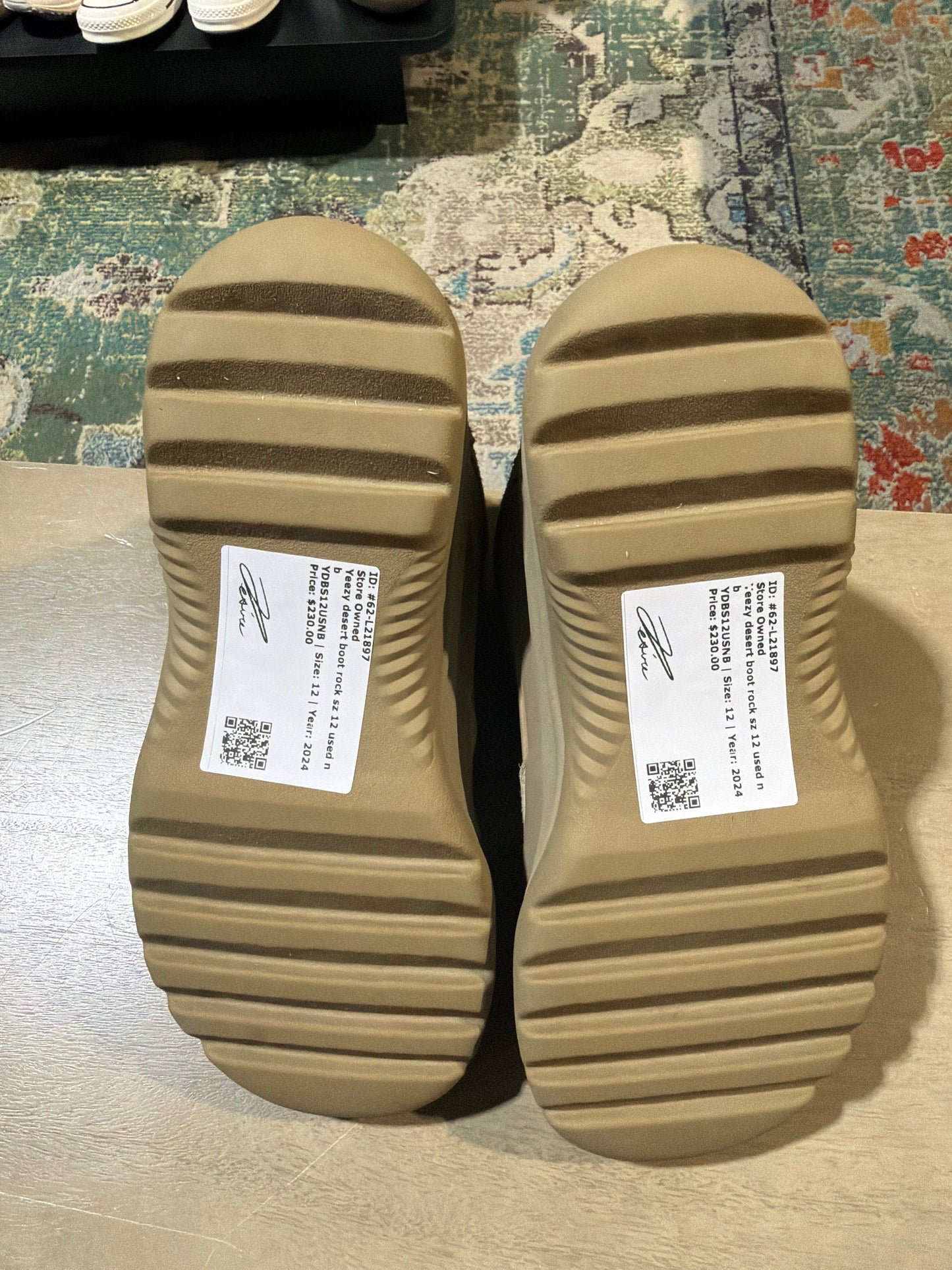 Yeezy desert boot rock sz 12 used nb