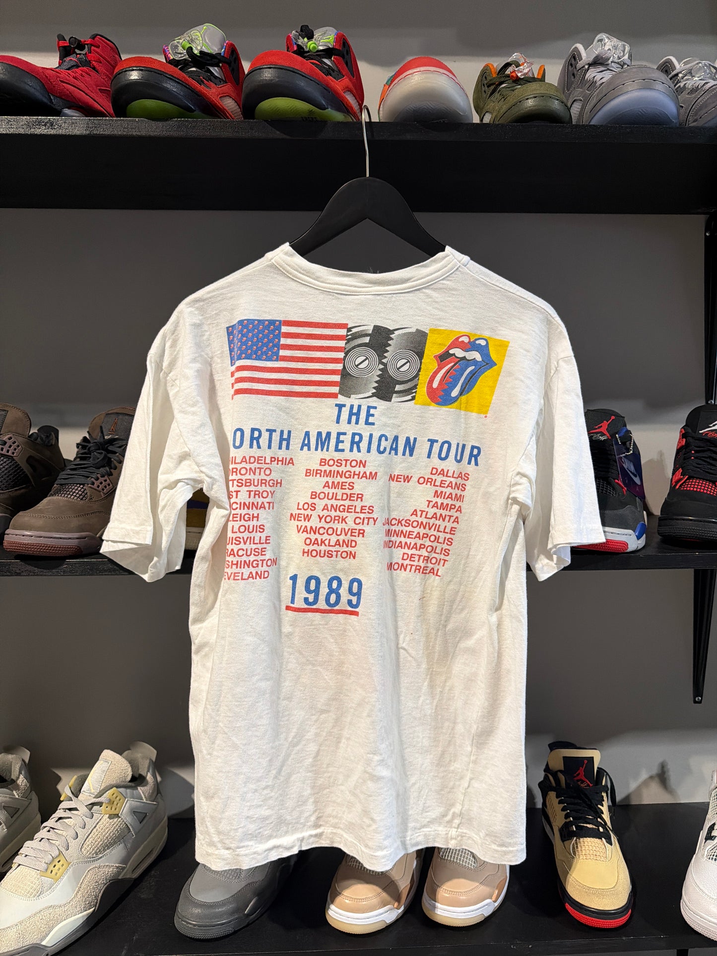 Vintage Rolling Stones 89 Tour Tee