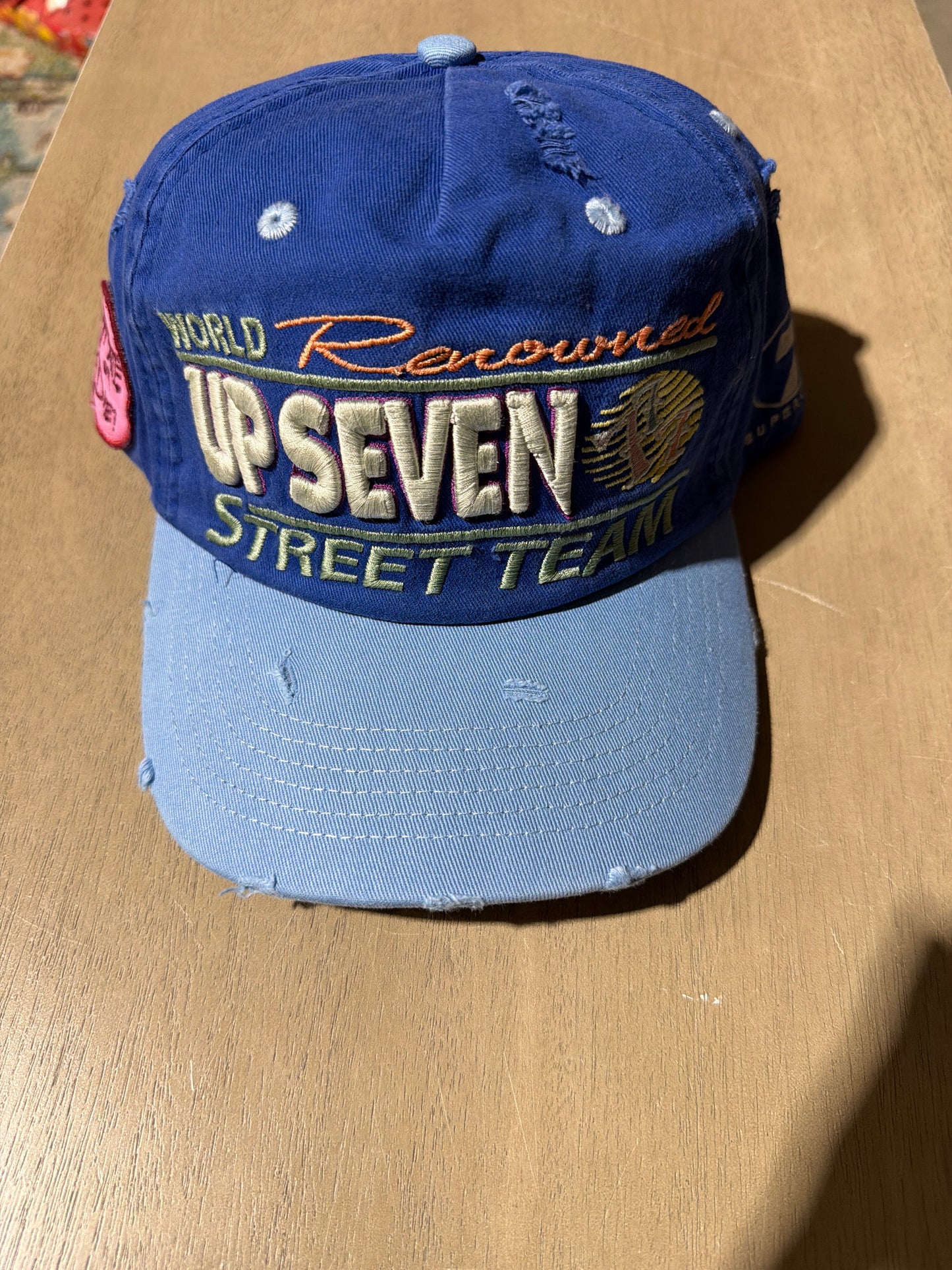 Up7 Skate Snapback Blue/Blue