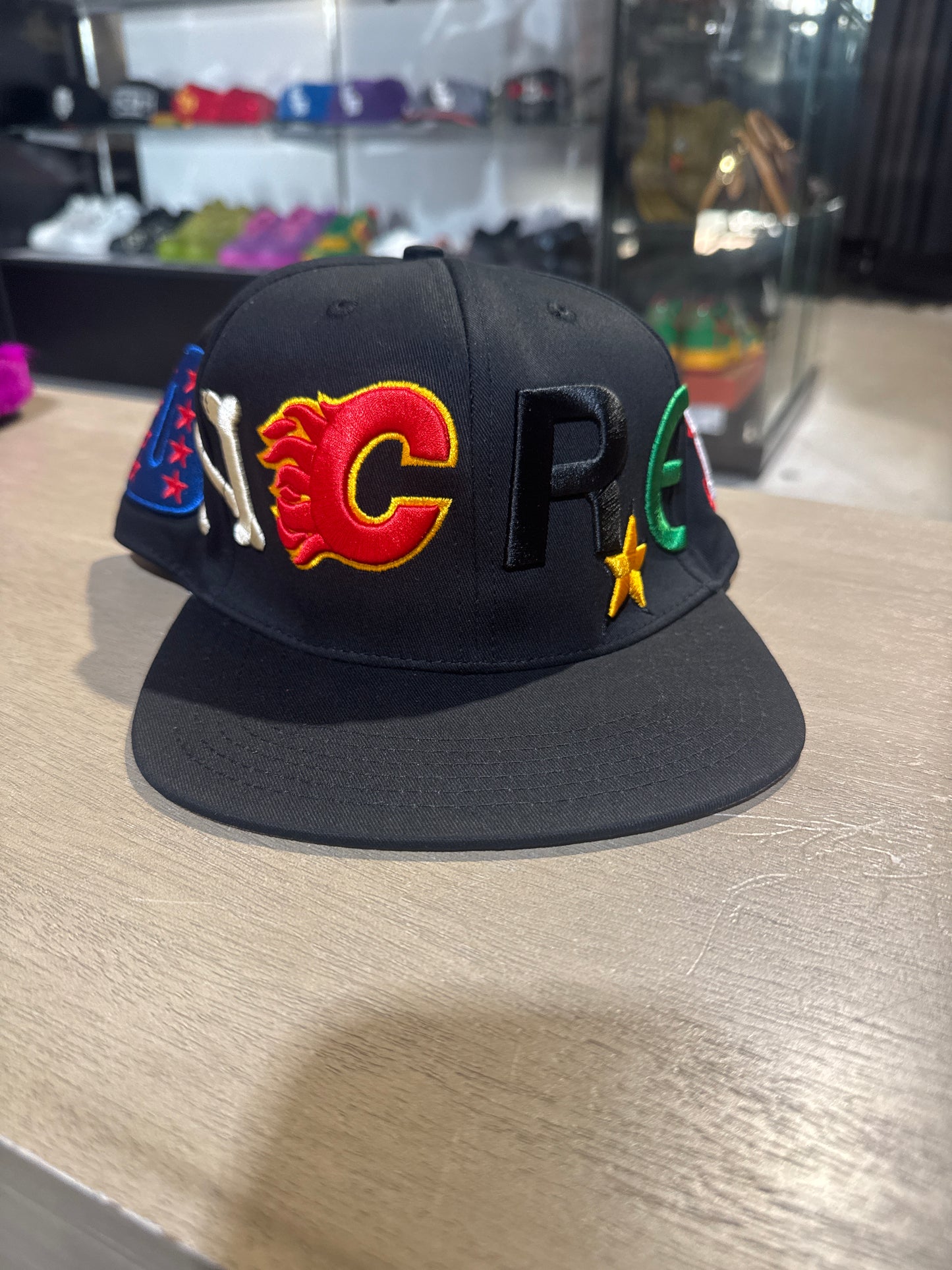 Concrete Black Snapback