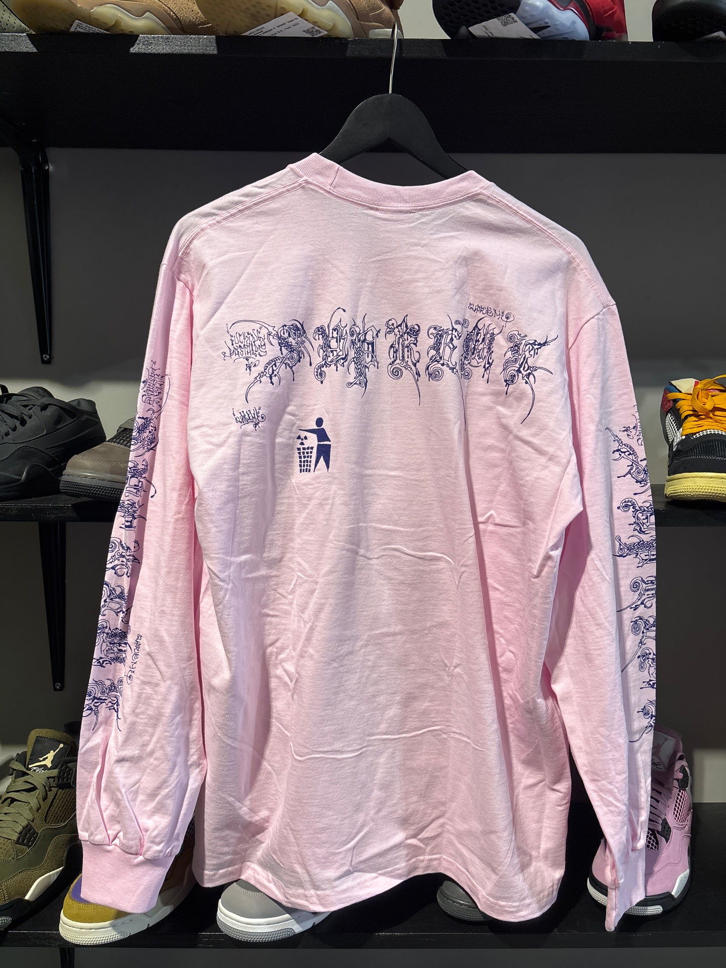 Supreme Wombat L/S Tee pink