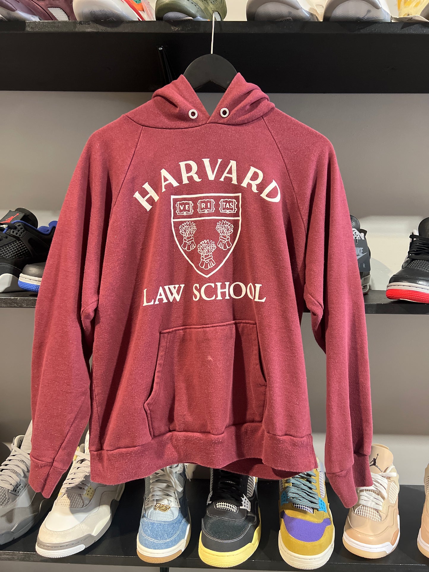 Vintage 90s Harvard law hoodie