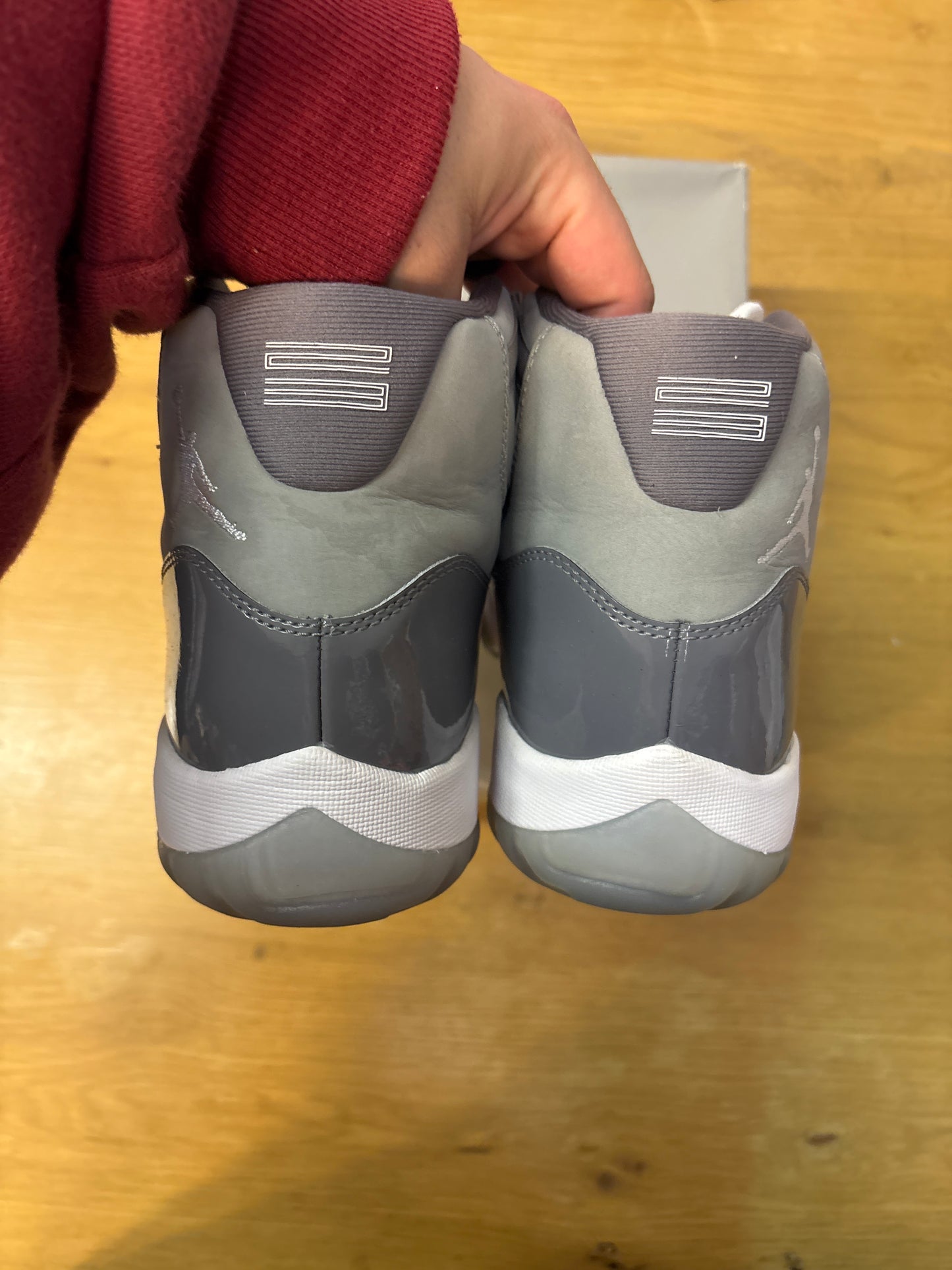 Jordan 11 Cool Grey Used Sz 10