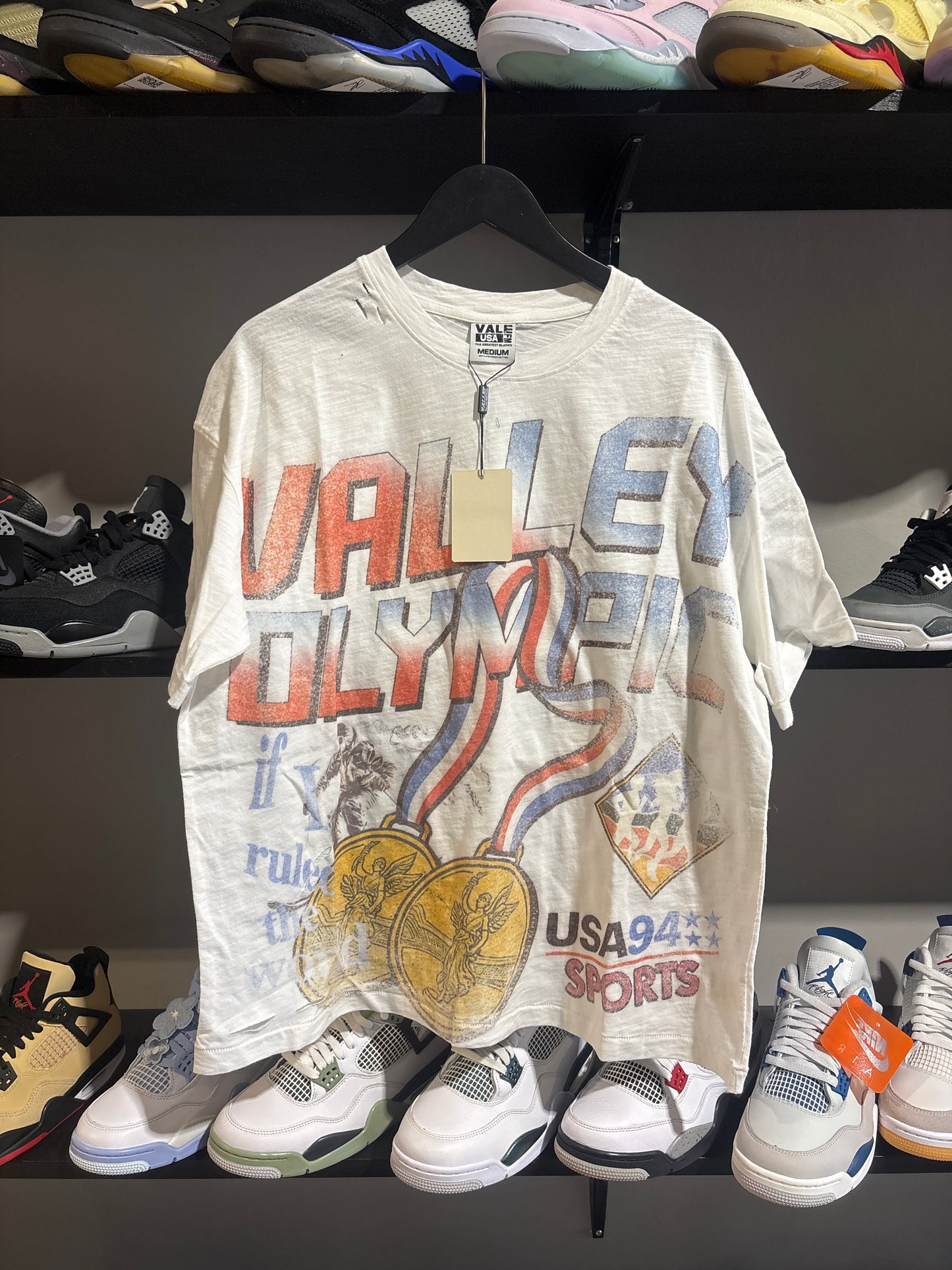vale olympia tee white