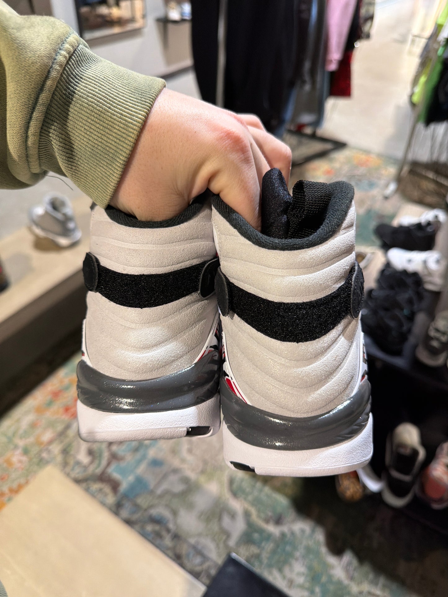 Jordan 8 Bugs Bunny Used sz 9.5