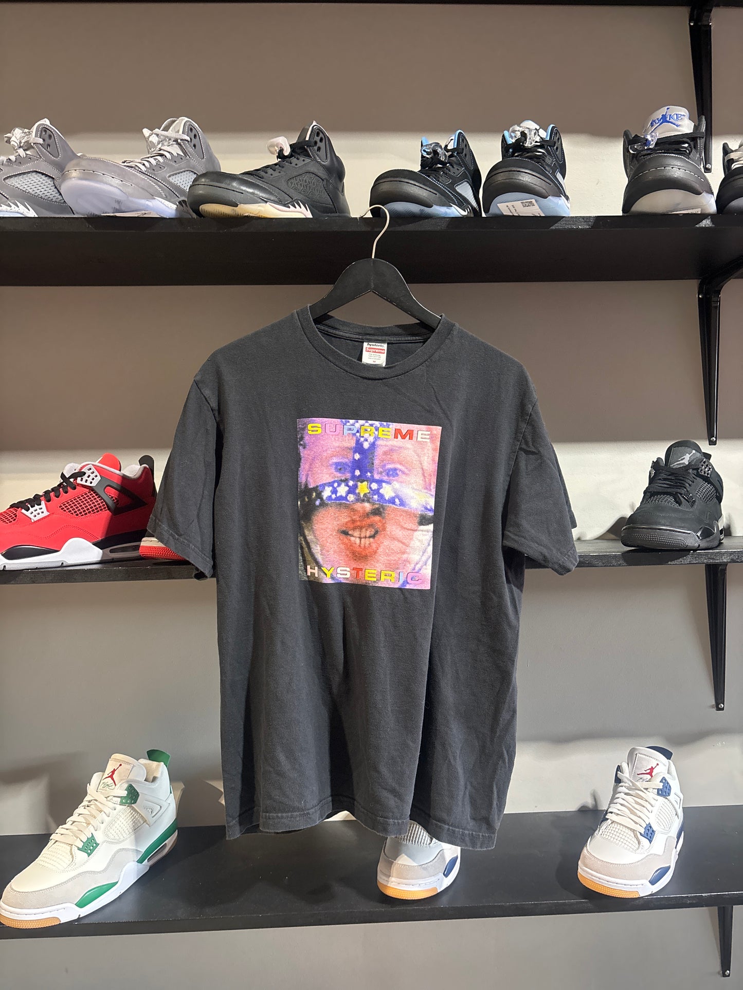 Supreme x Hysteric Glamour Tee Black Sz M