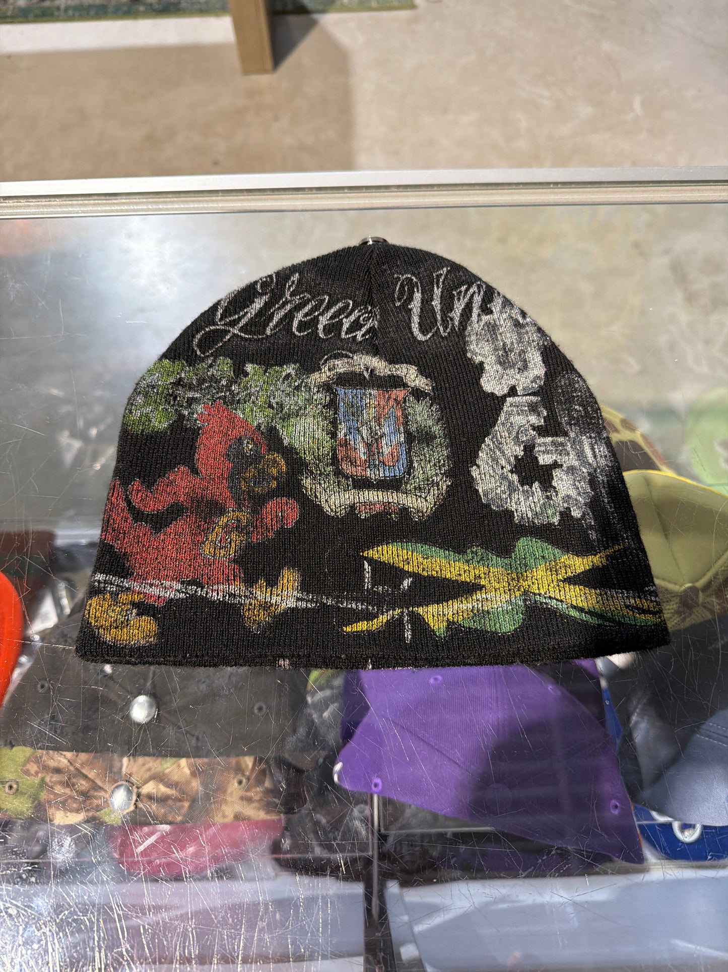 Greedy Unit Black ALP Beanie