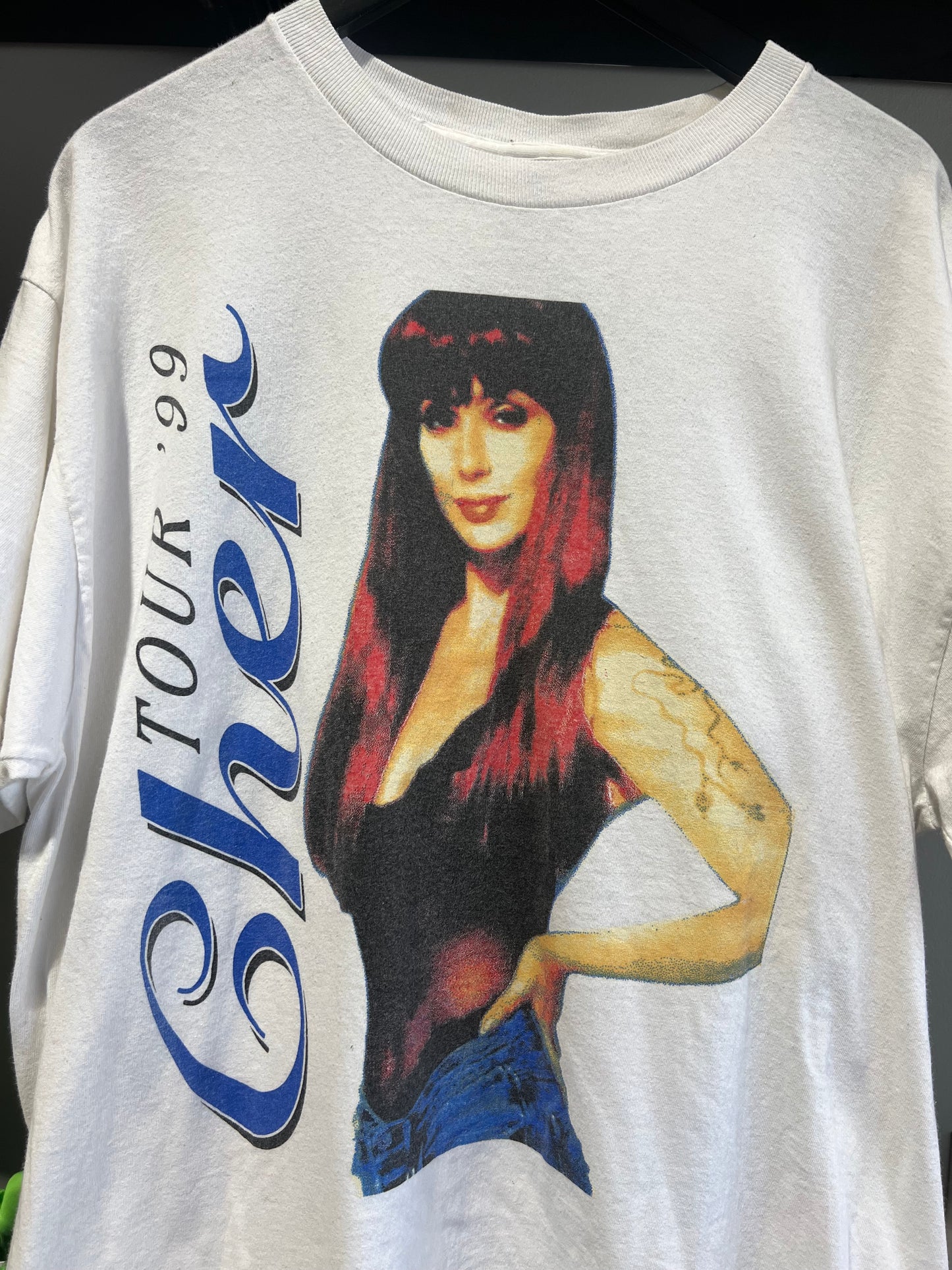 vintage cher tour tee 99