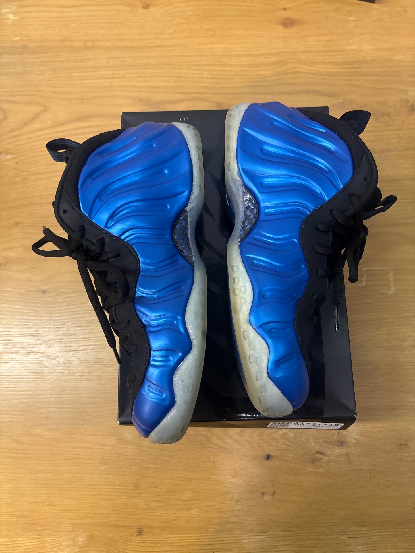AIR FOAMPOSITE ONE ROYAL 2024 used Sz 10