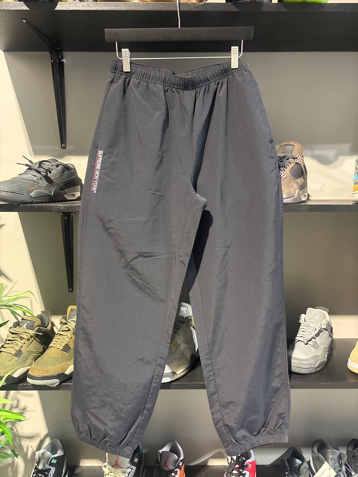 Supreme NYC Black Nylon Pants