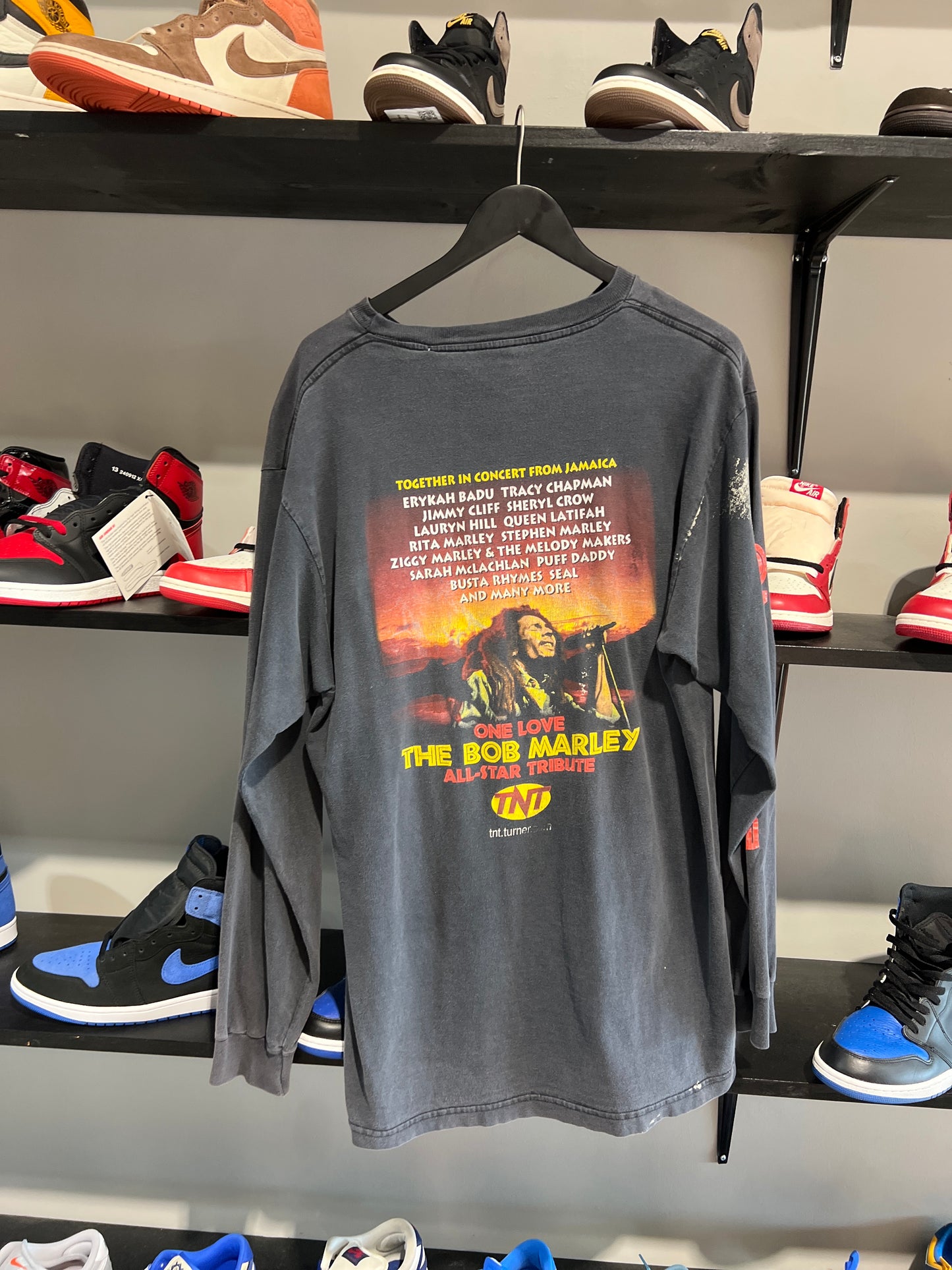Vintage One love bob marley longsleeve tee