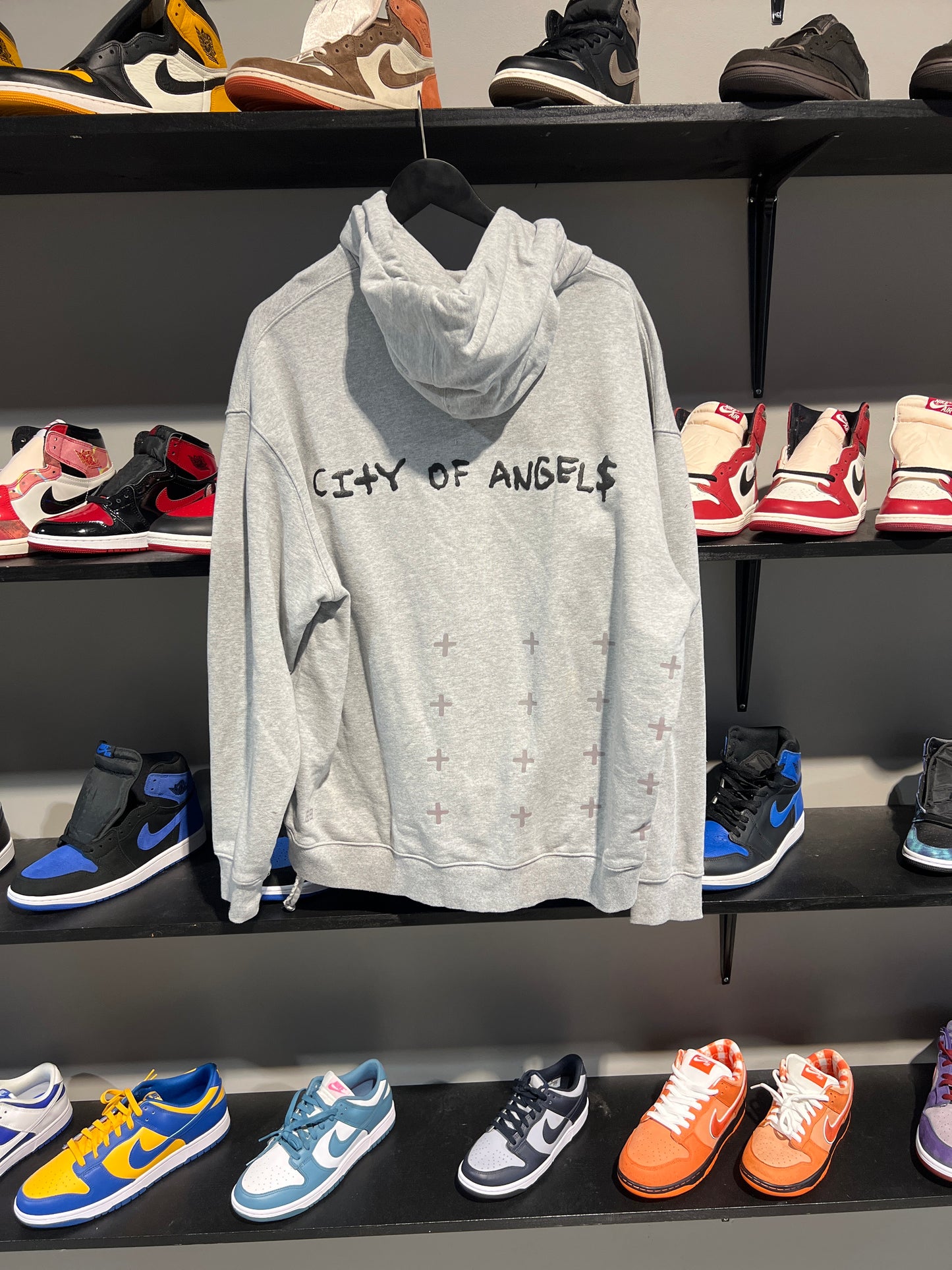 Ksubi LA grey hoodie