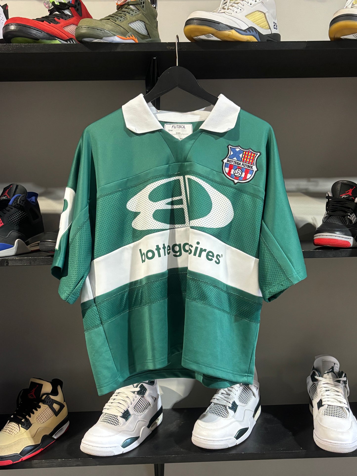 Bottega Desires Green Rugby Sz S