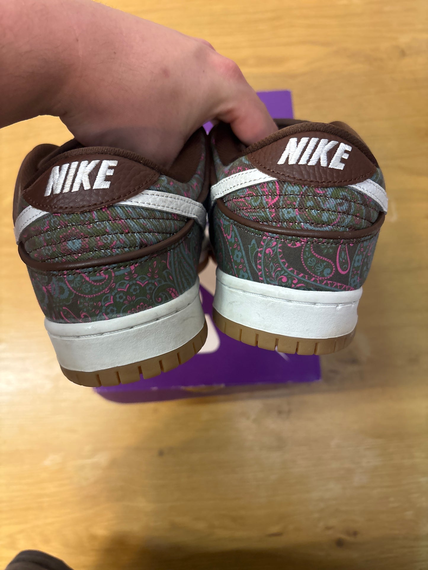 DUNK LOW PRO PREMIUM SB PAISLEY Used Sz 10.5