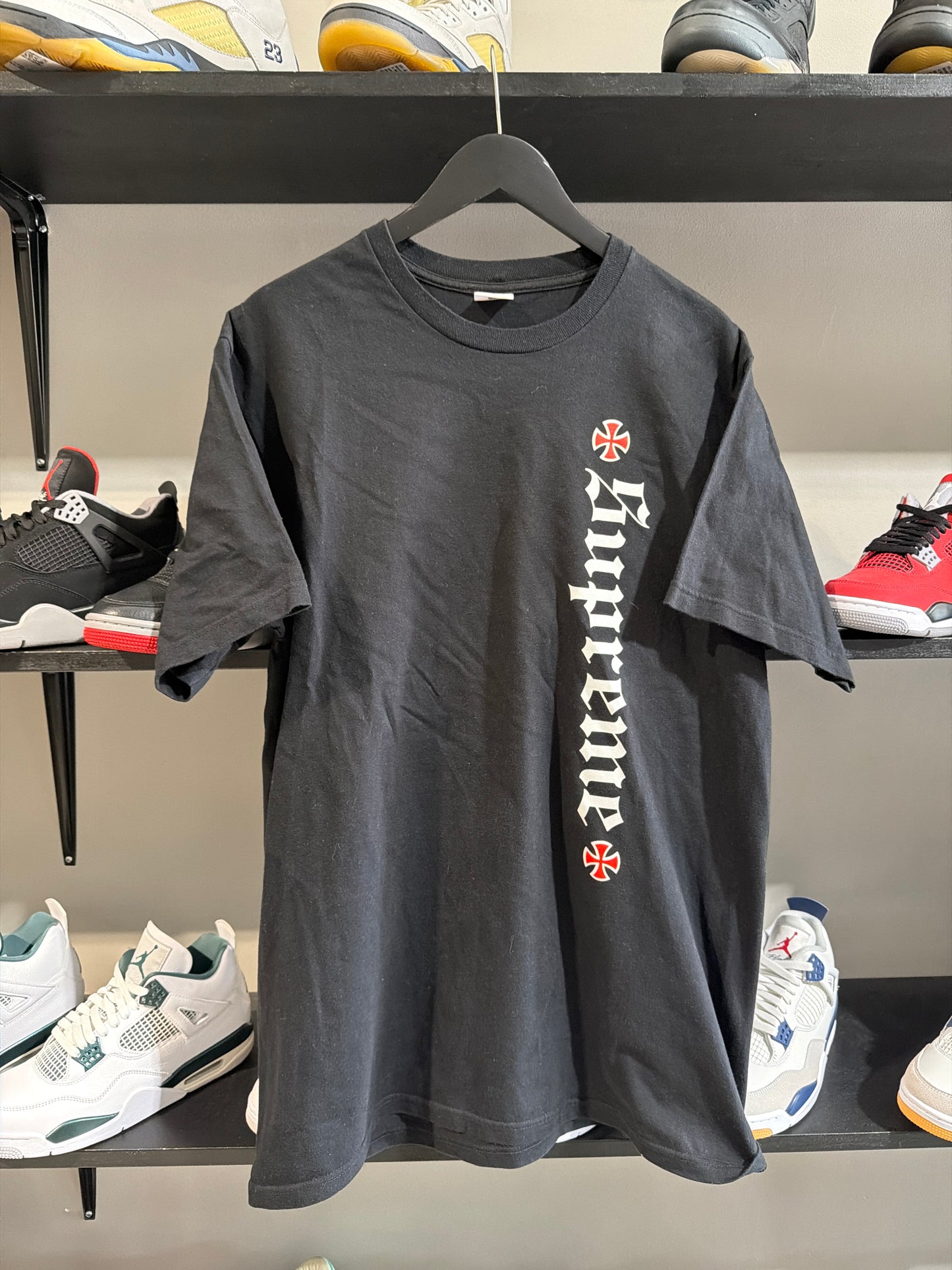Supreme Independent Black Tee
