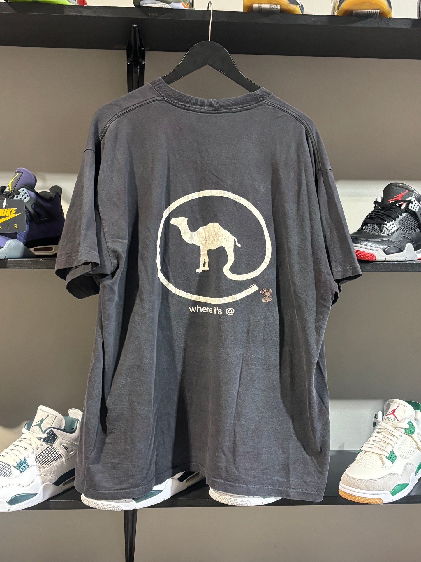 Vintage Camel Cigs Where Its At Tee Sz XL