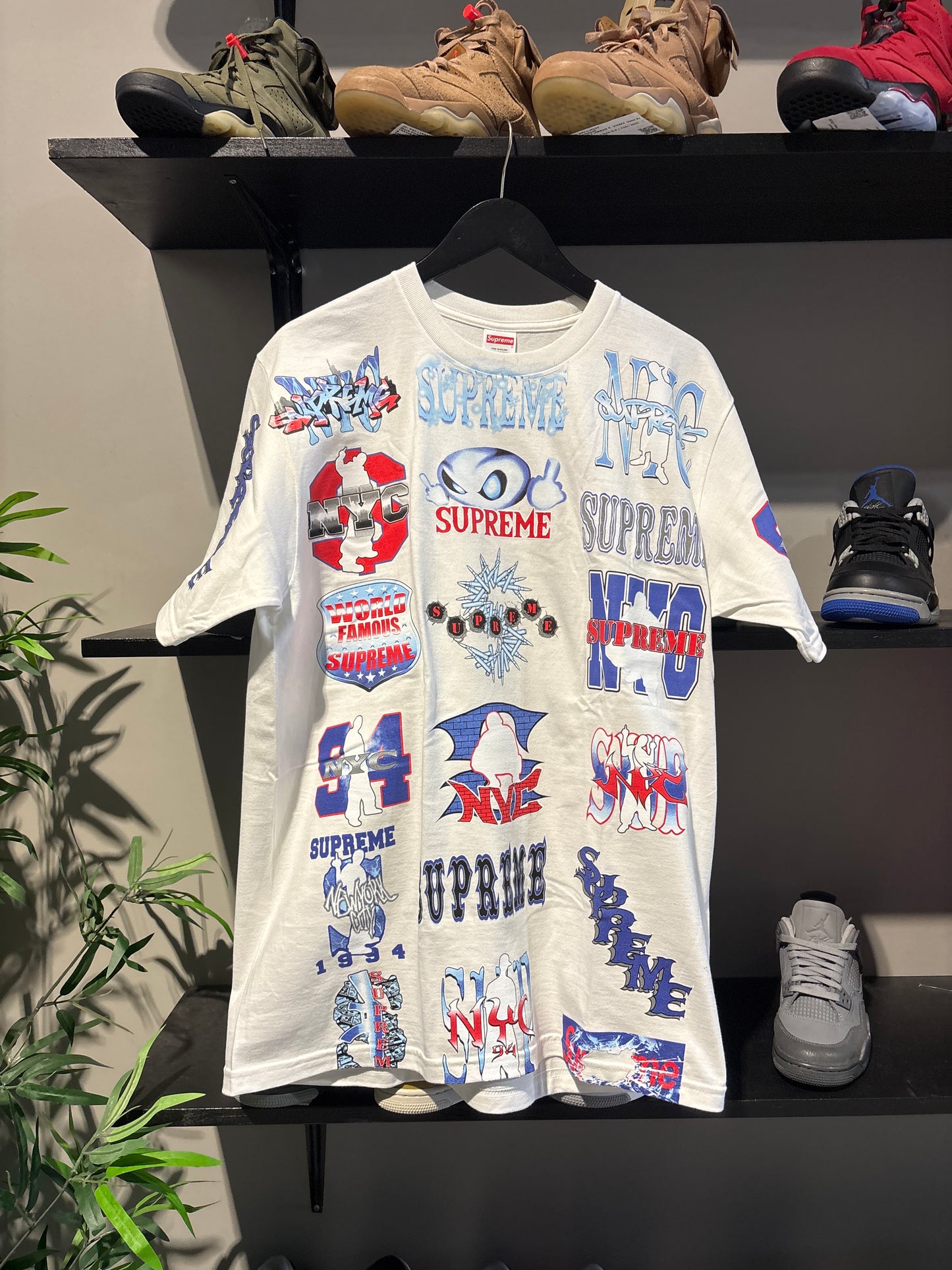 Supreme Flash Tee White