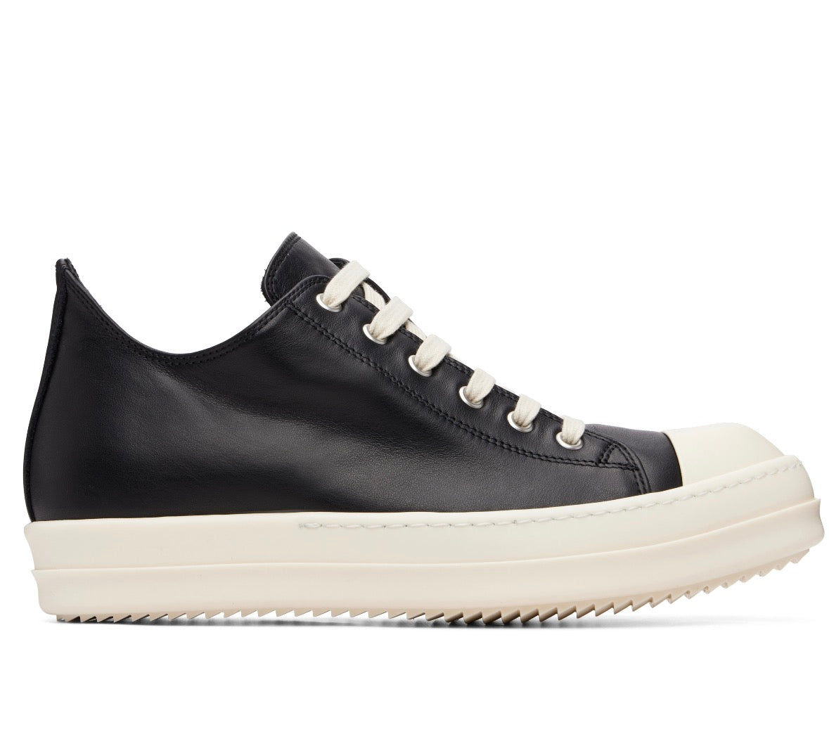 Rick Owens Ramones Black Tower Sneakers