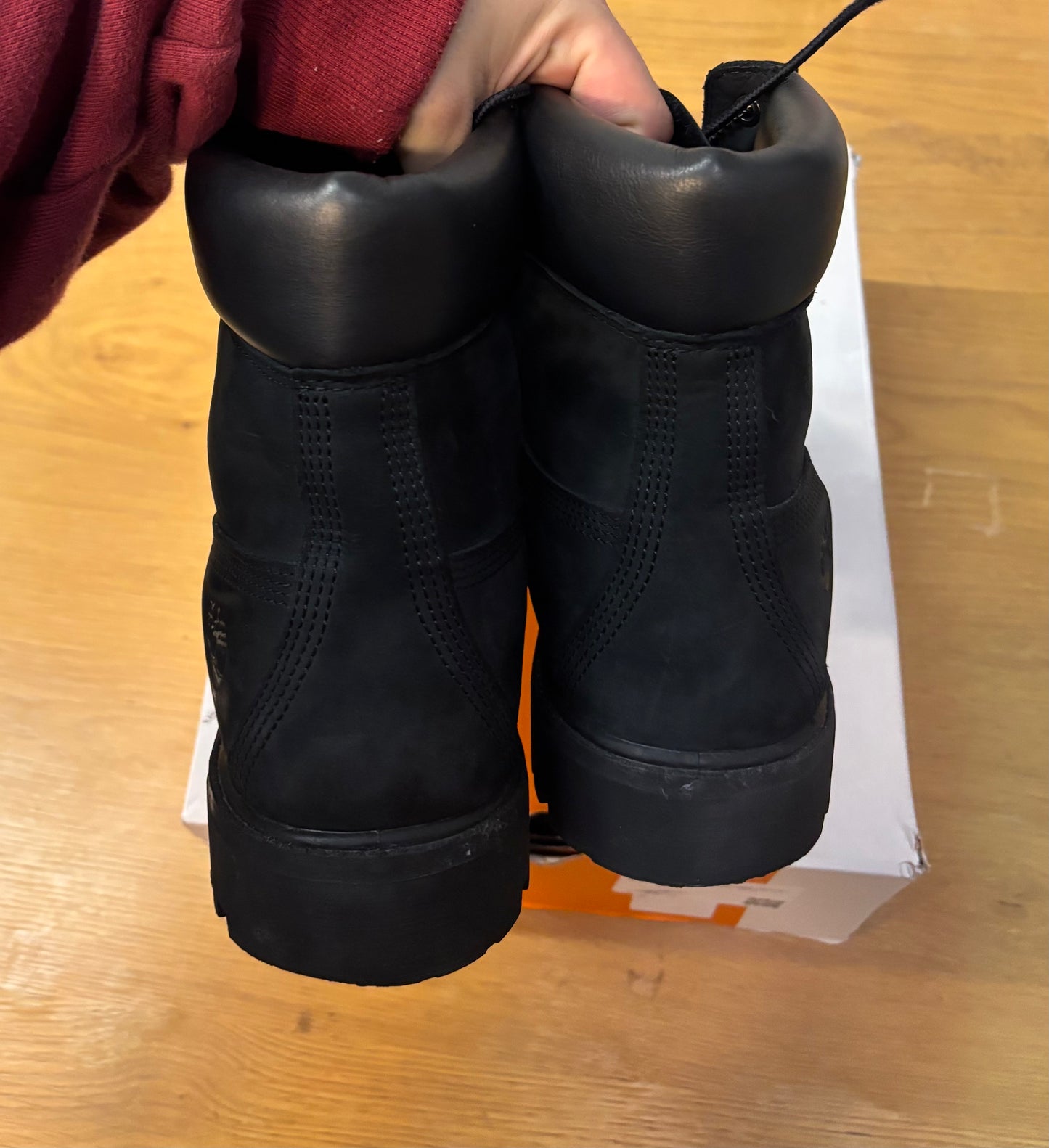 Timberland Black 6in Boot Used Sz 10