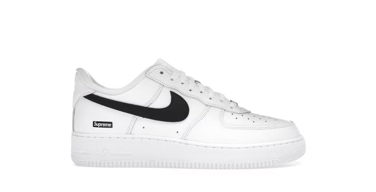 Supreme x Air Force 1 Low Box Logo - White Black