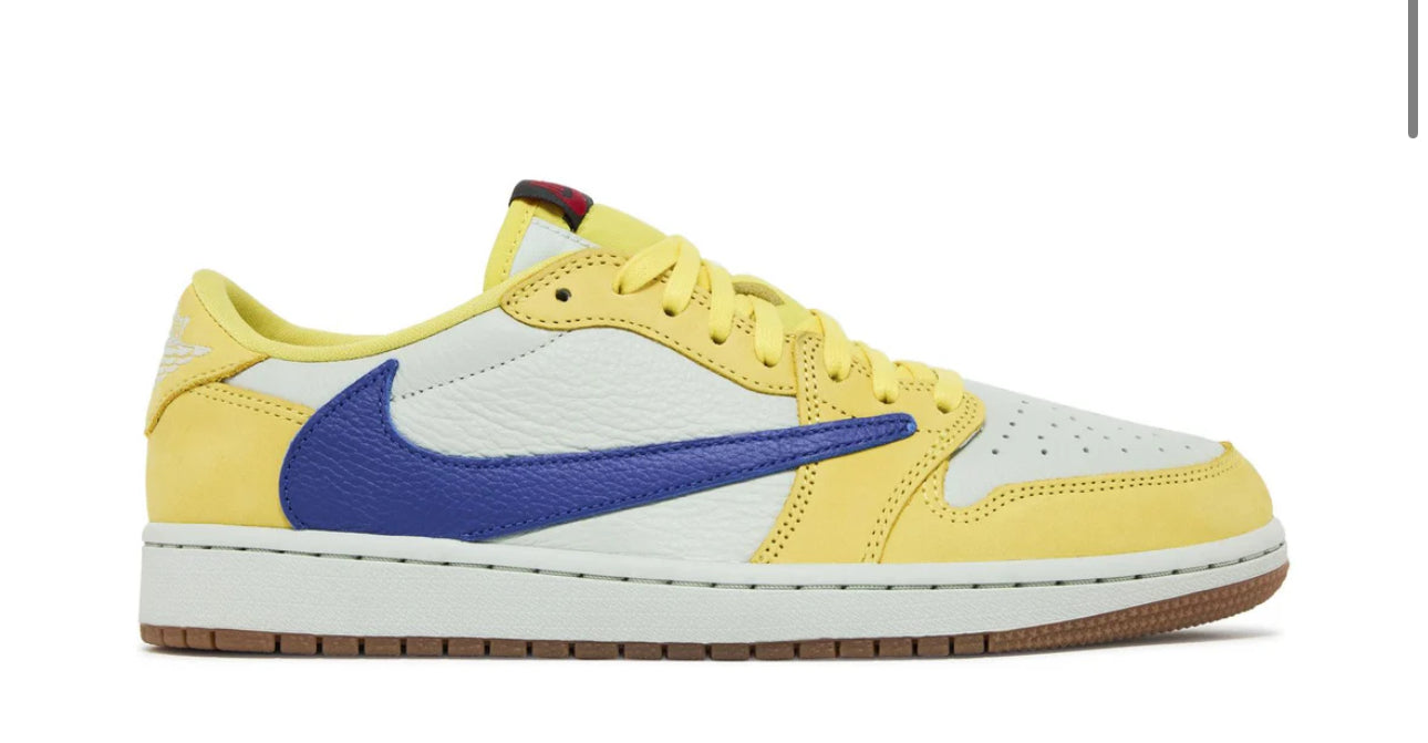 Travis Scott x Air Jordan 1 Retro Low OG SP TD Canary