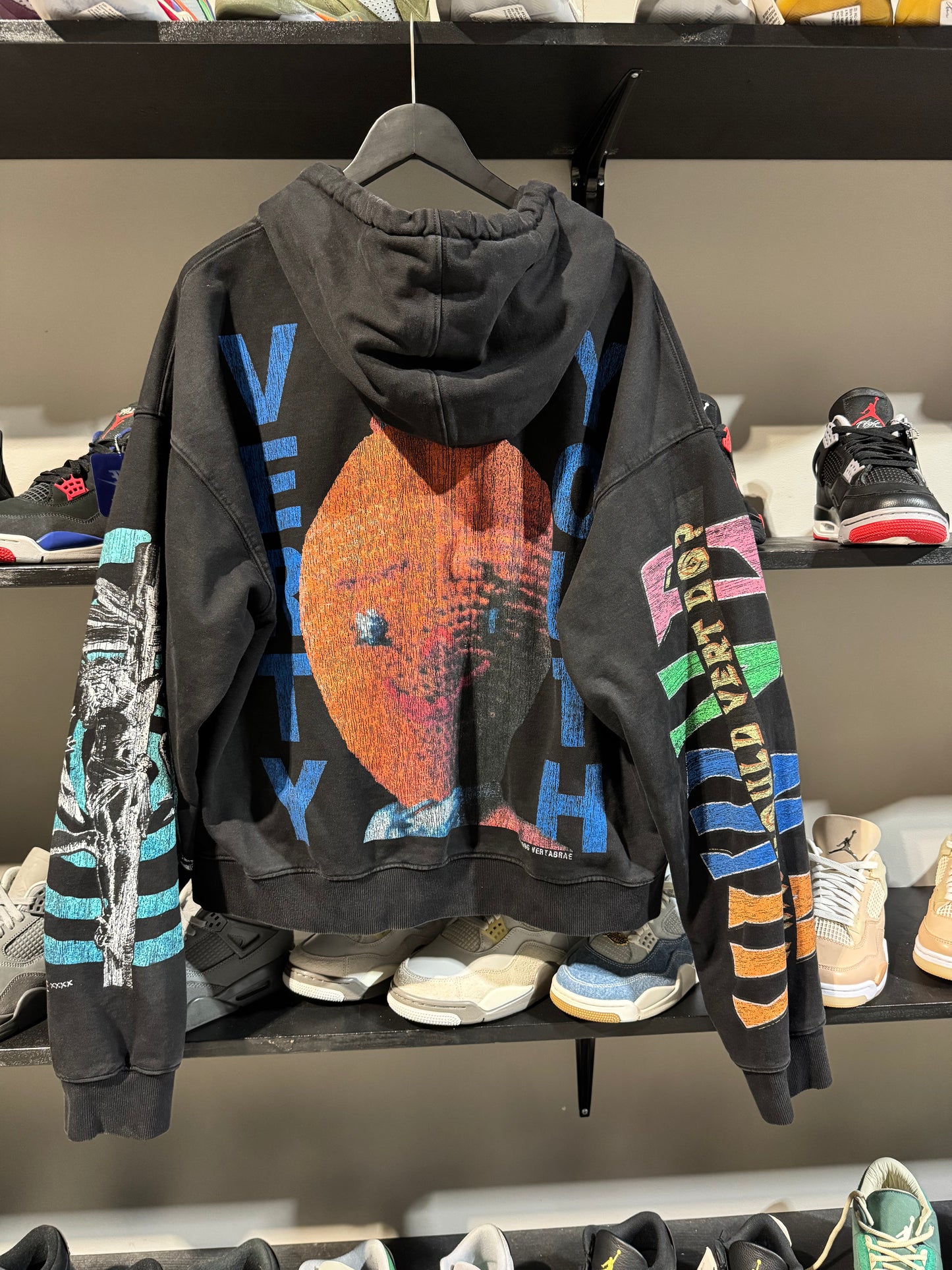 Vertabrae Montage Black Jacket