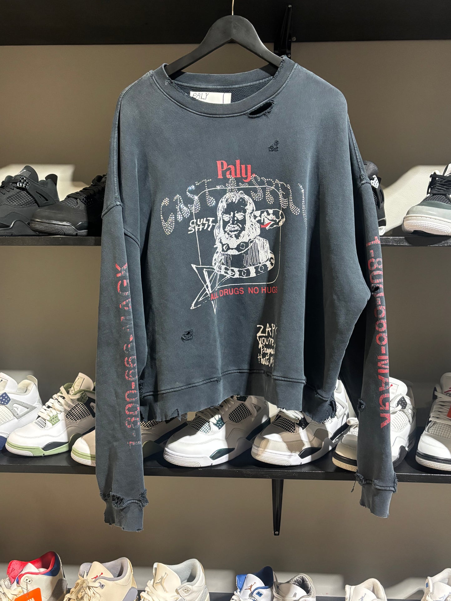 Paly Cast-A-Spell distressed sweatshirt