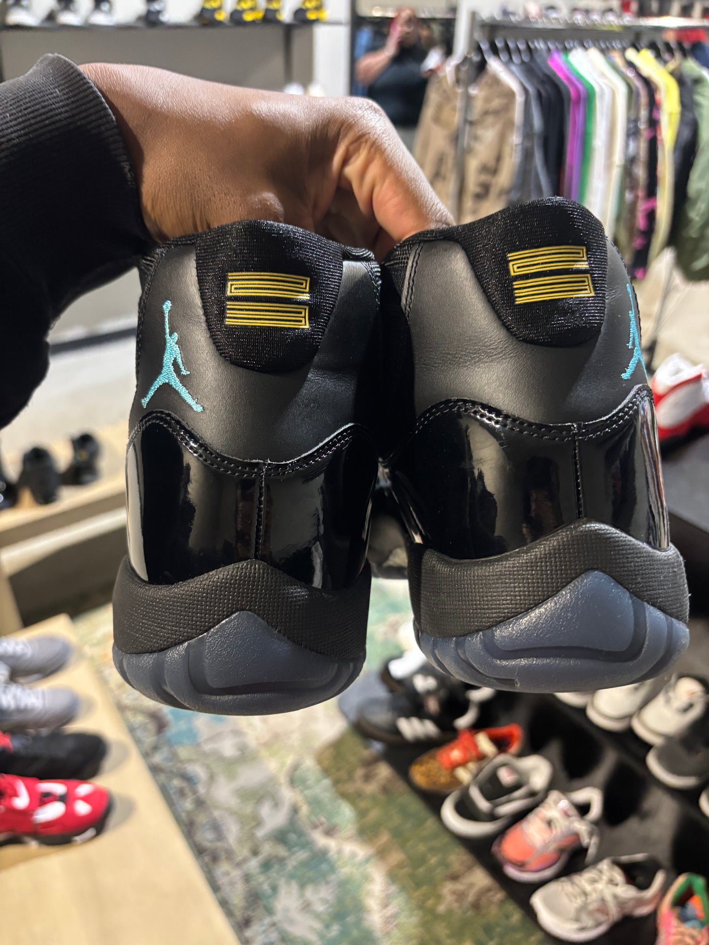 Jordan Retro 11 Gamma blue used sz 10
