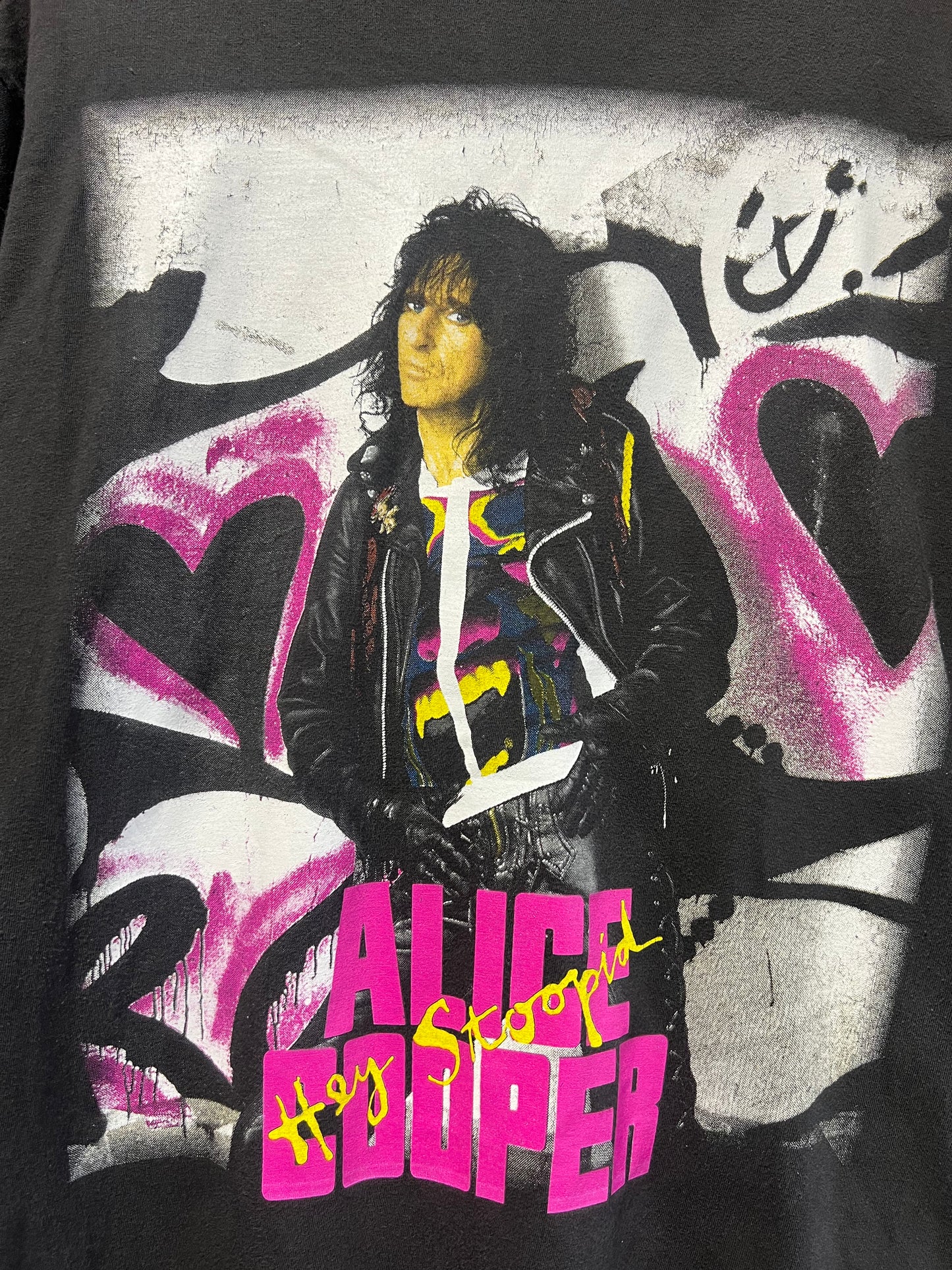 Alice Cooper Im with stupid tee black 91