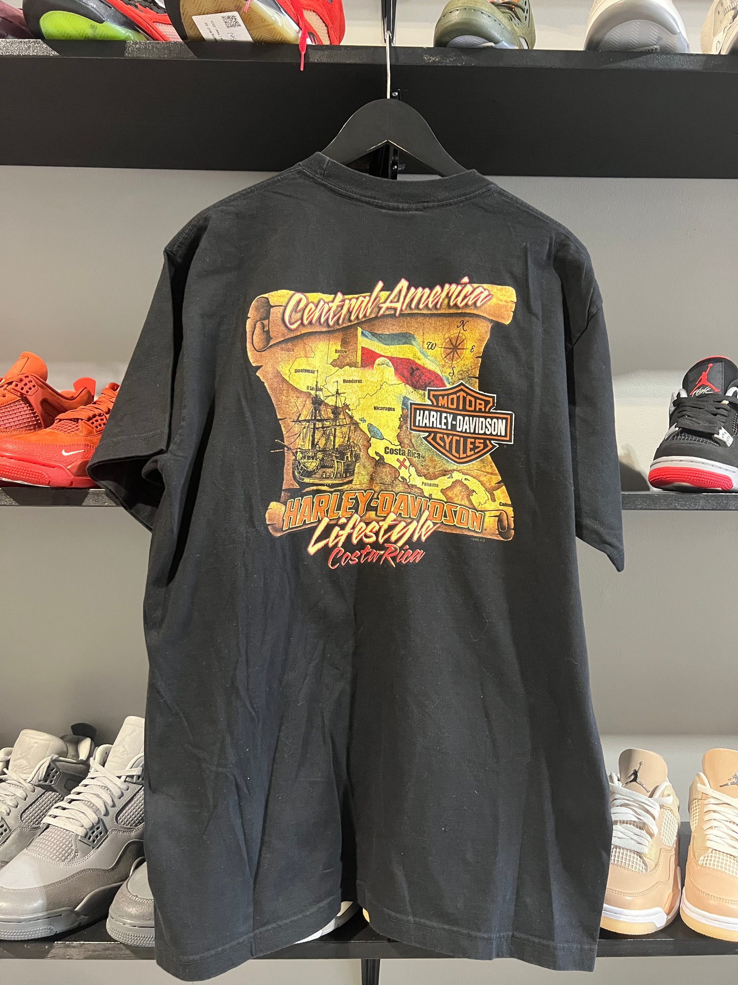 Vintage 08 Harley tee live to ride