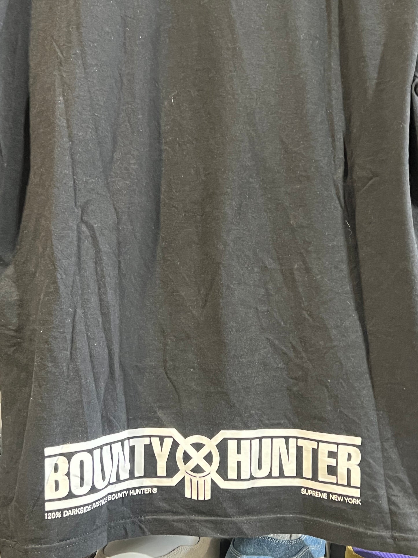 Supreme Bounty Hunter Wolf Tee Black