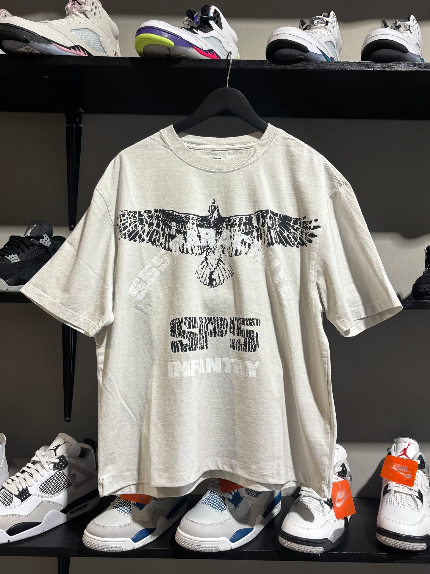 Sp5der Infantry White Tee