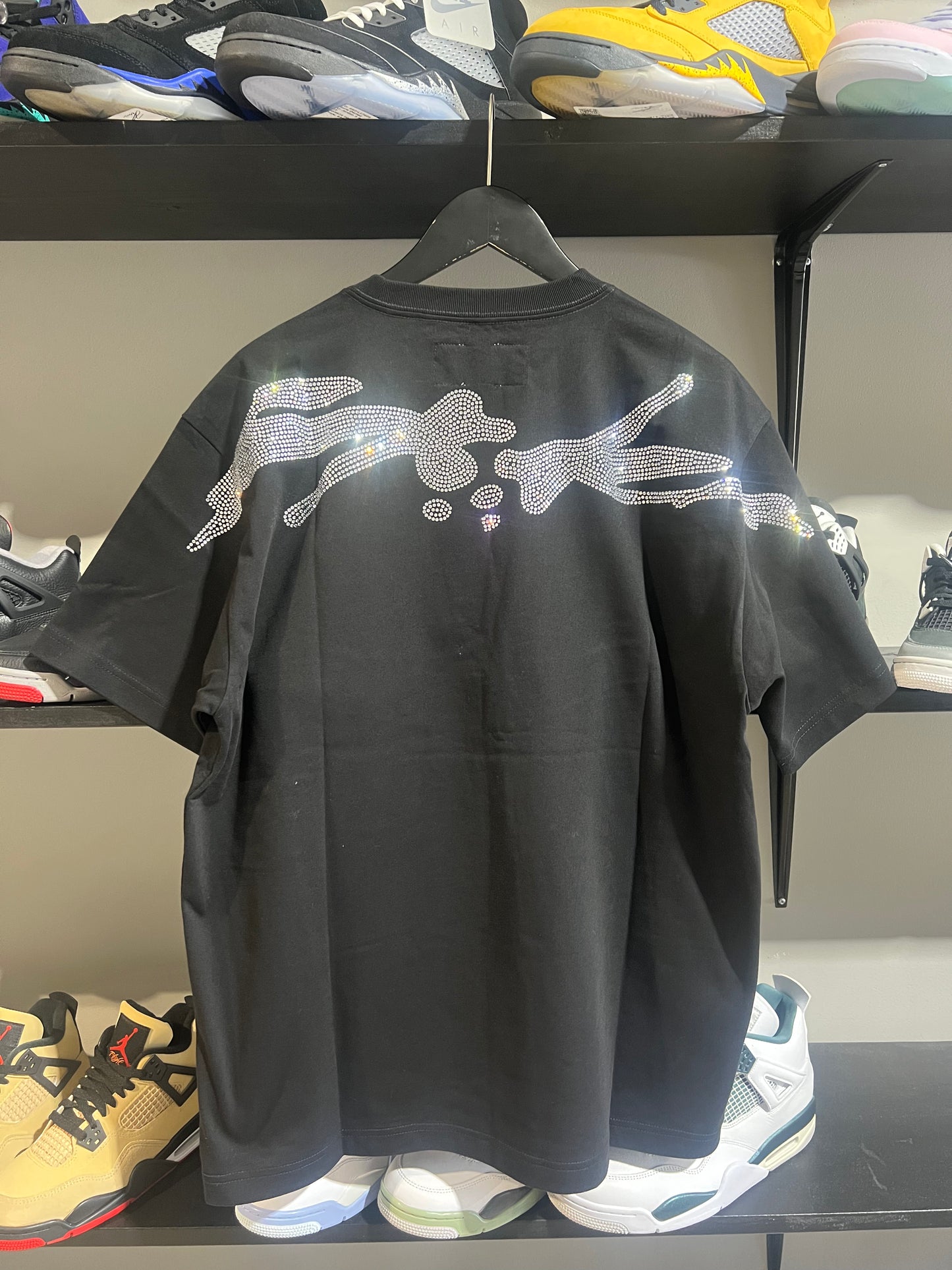 Sp5der Virgil Black Tee