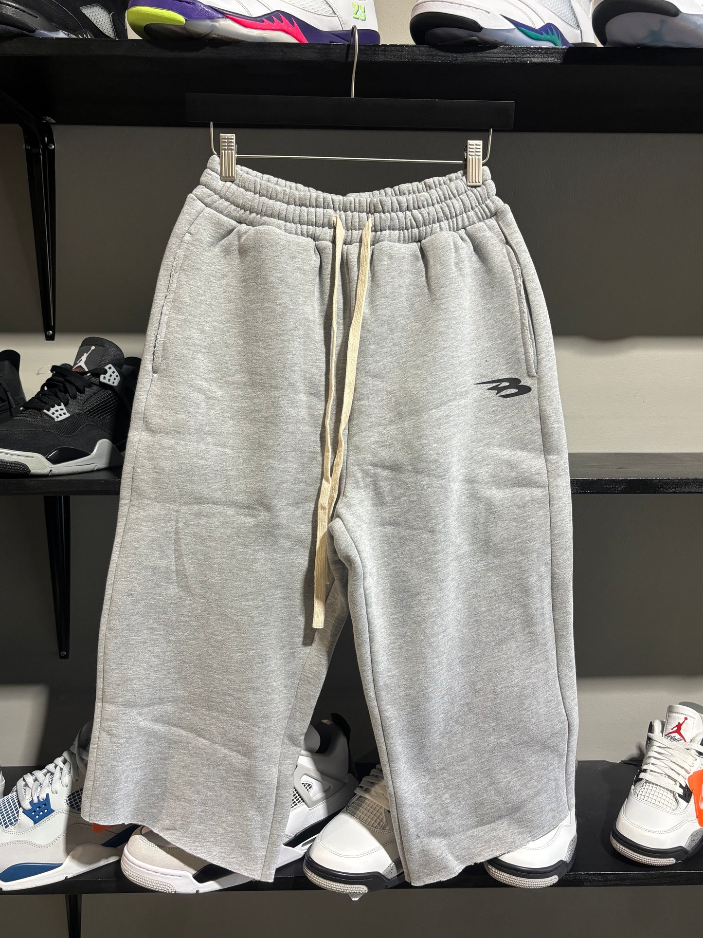Abominable B Logo Grey Shorts