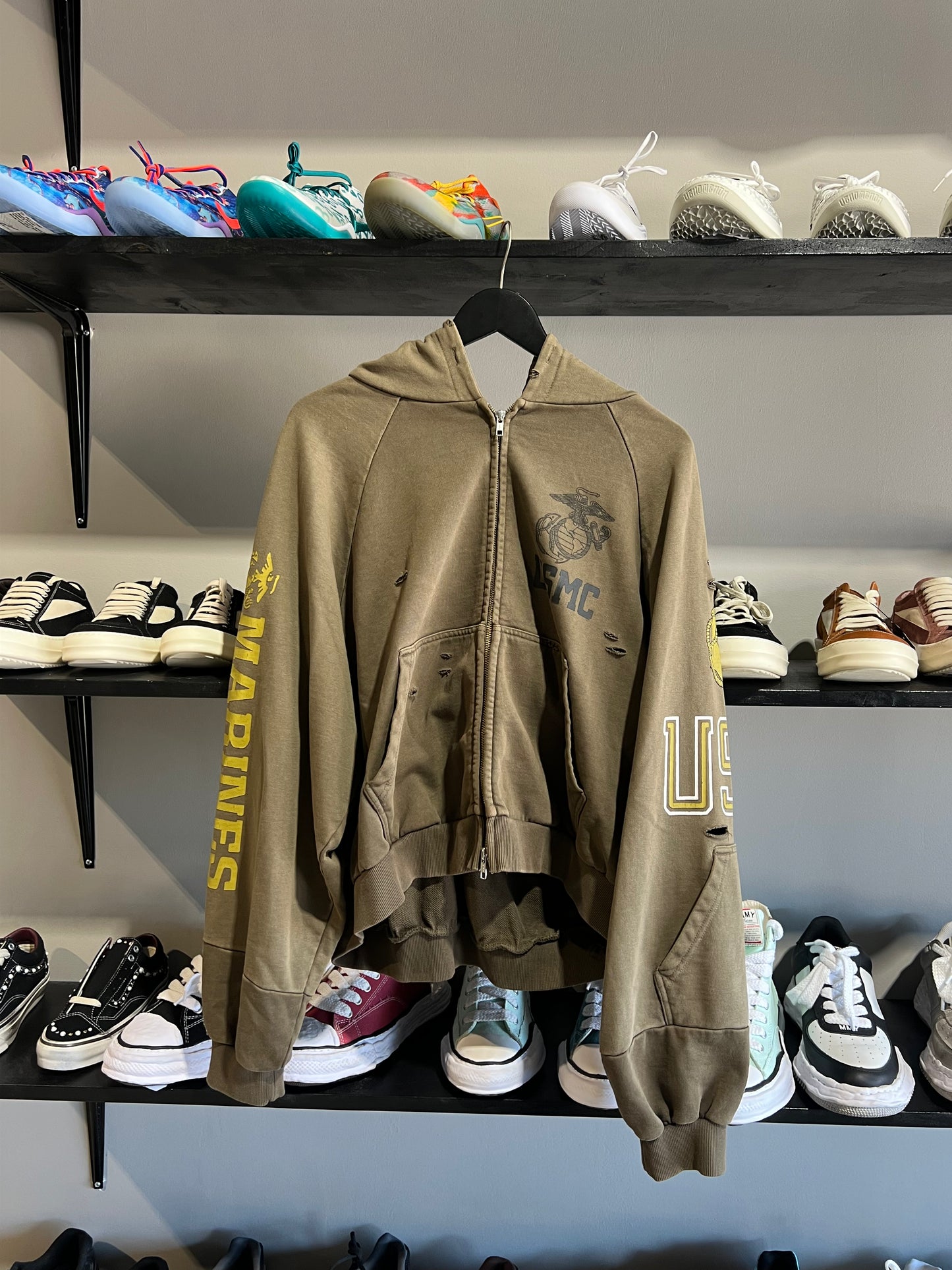 Project GR Olive Zipup