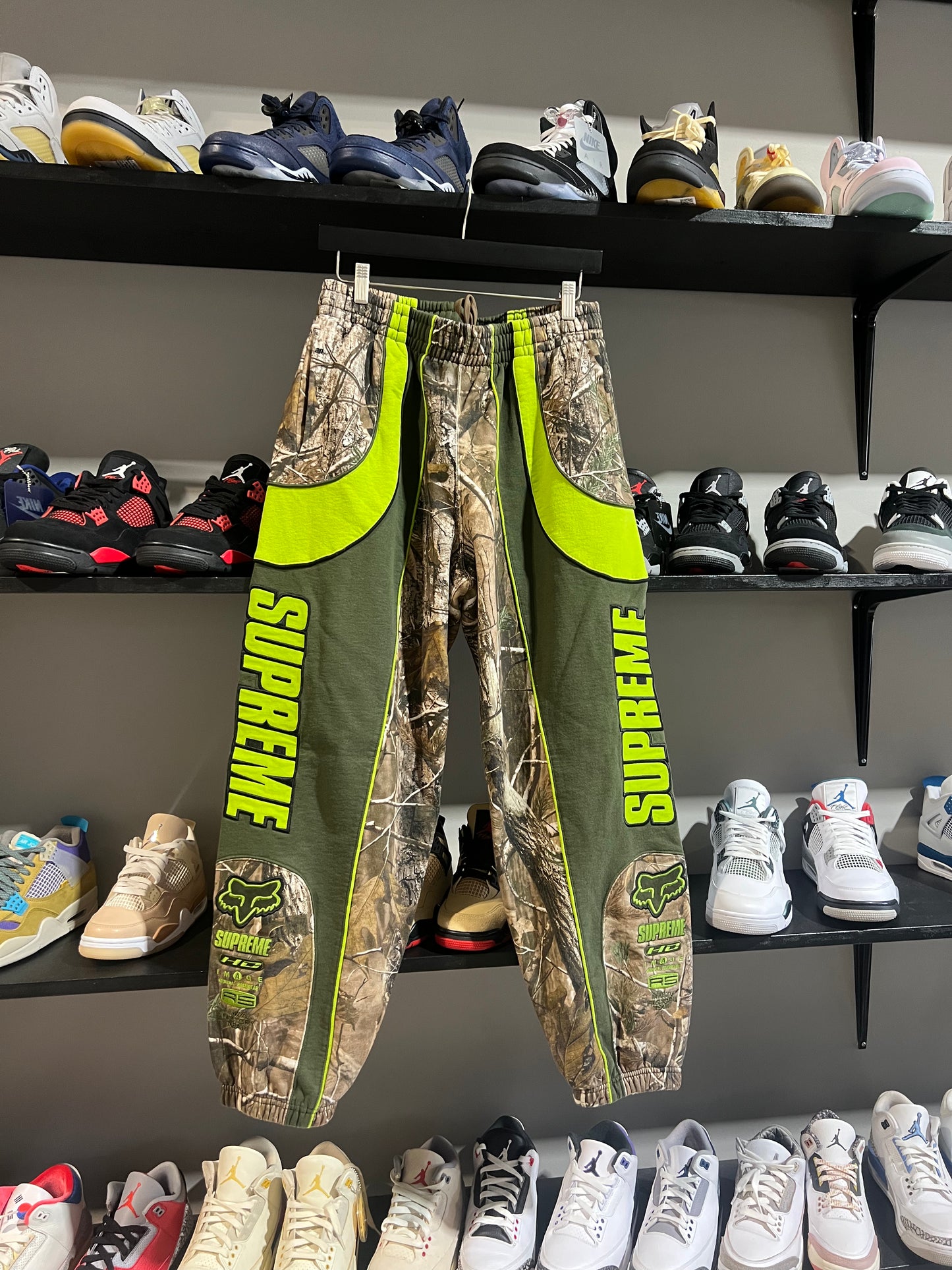 Supreme Fox Camo Sweatpants
