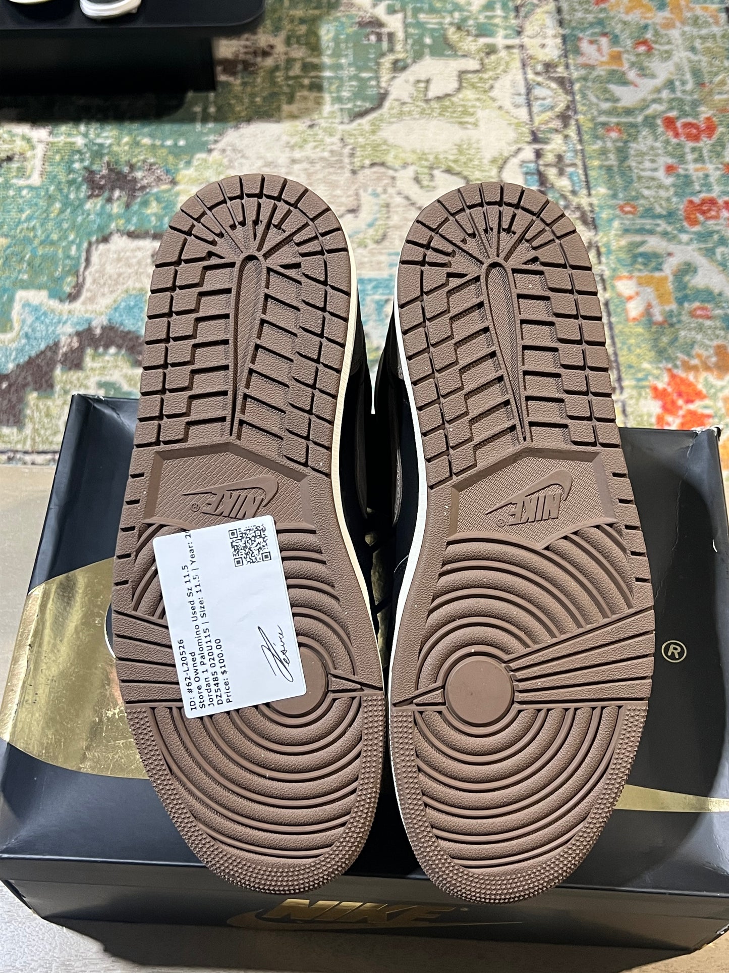 Jordan 1 Palomino Used Sz 11.5