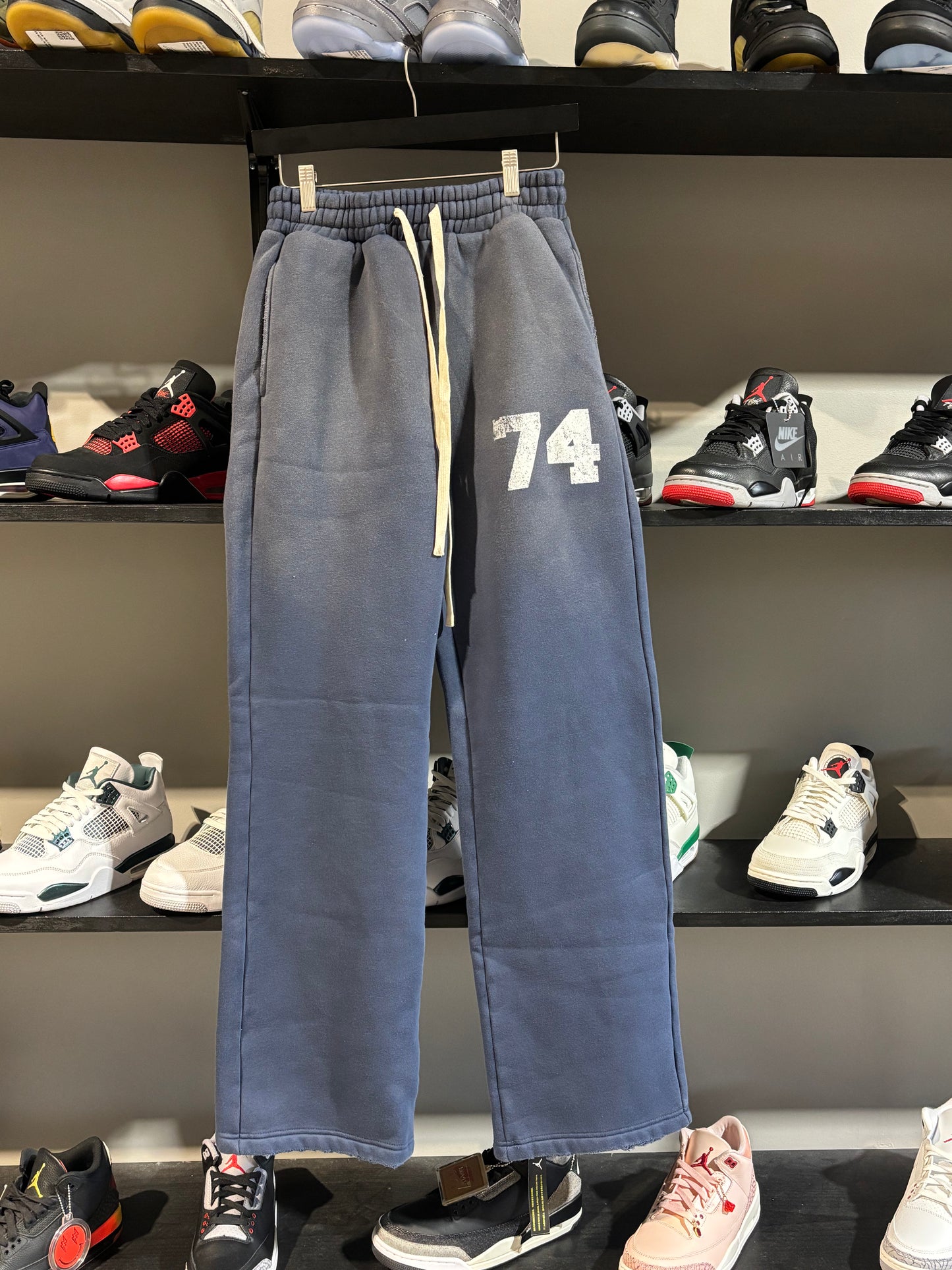 74 Is War Blue Collegiate Sweatpants